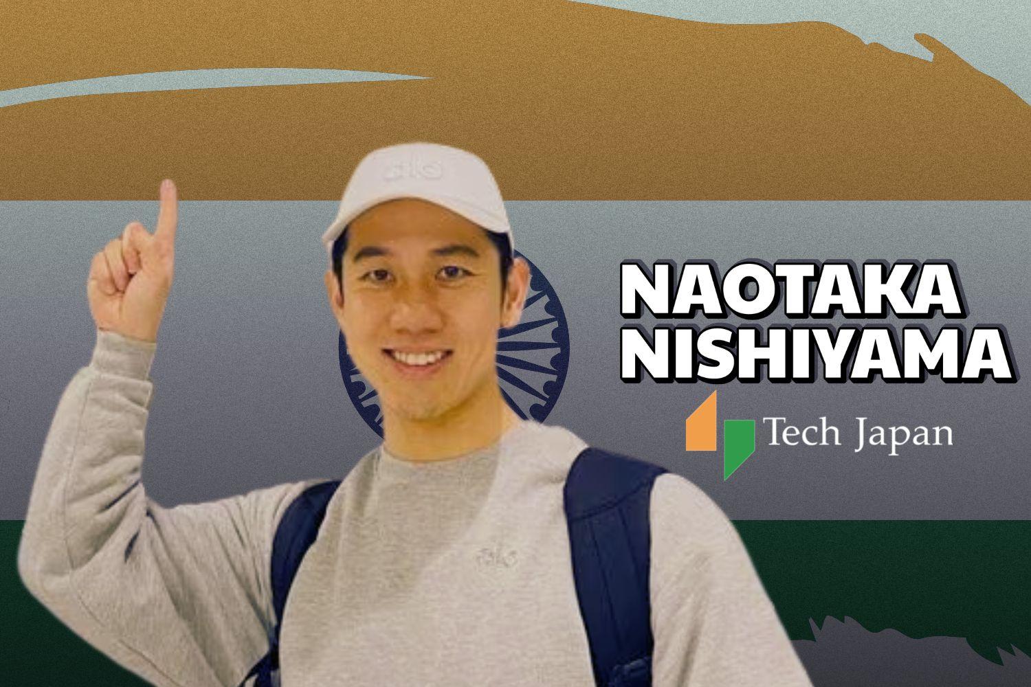 Creative image representing Naotaka Nishiyama from Tech Japan.
