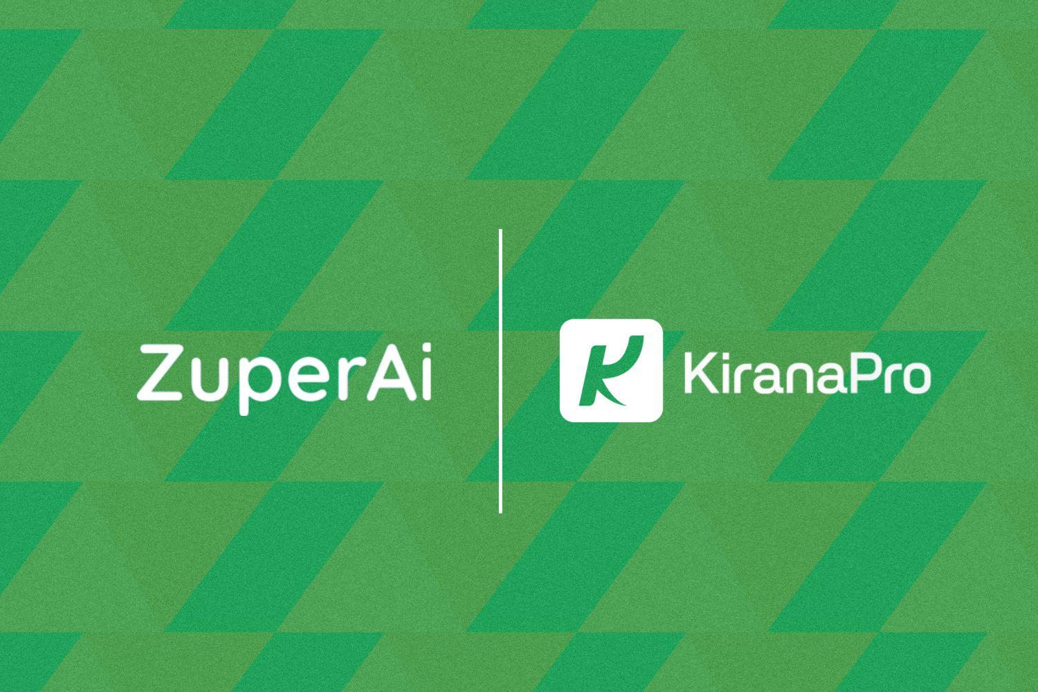 Image of ZuperAI and KiranaPro logos