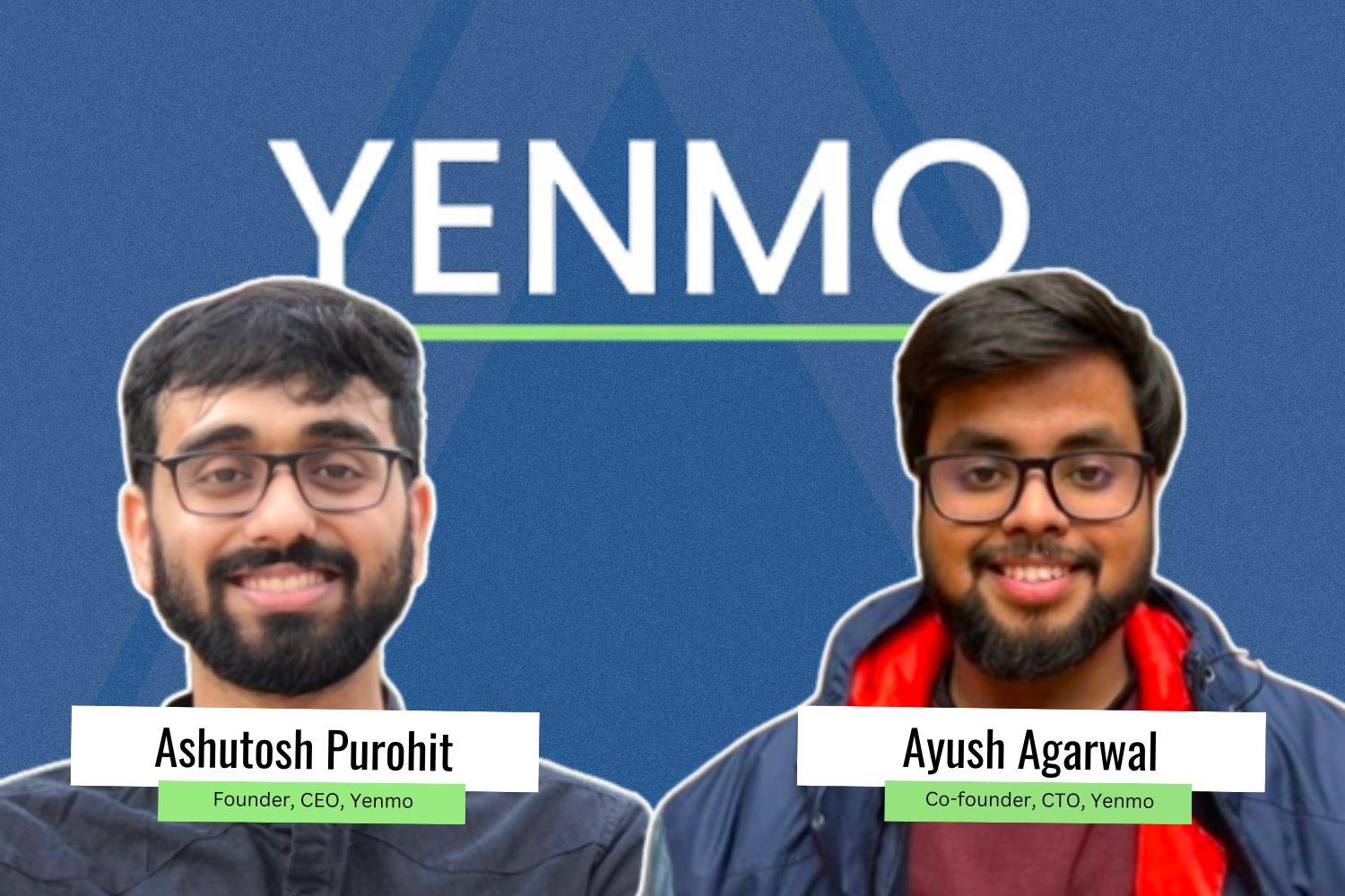 Image presenting founders of Yenmo.