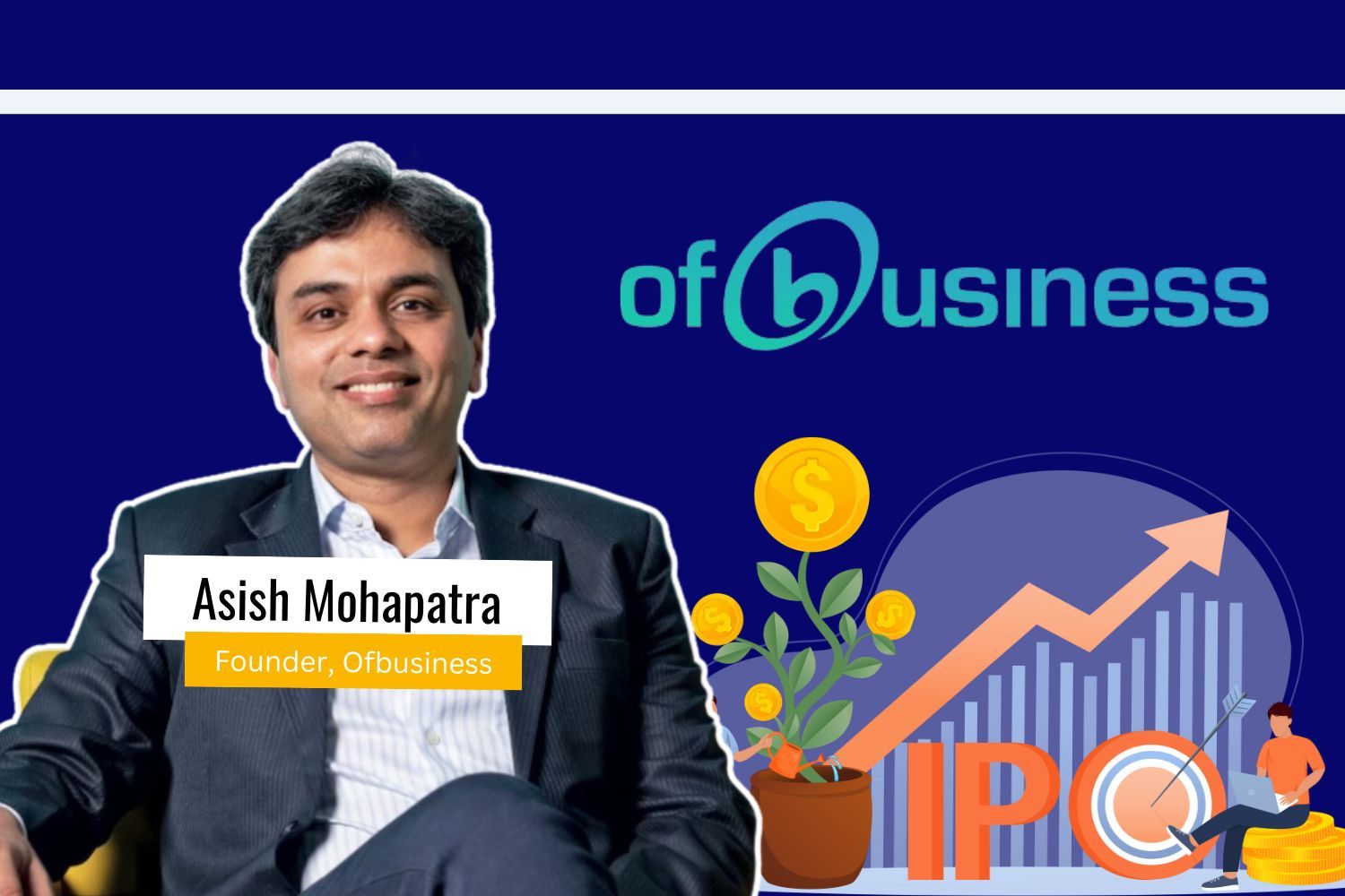 Ashish Mukherjee, co-founder of Business of Business, poses confidently in a professional setting, showcasing leadership.