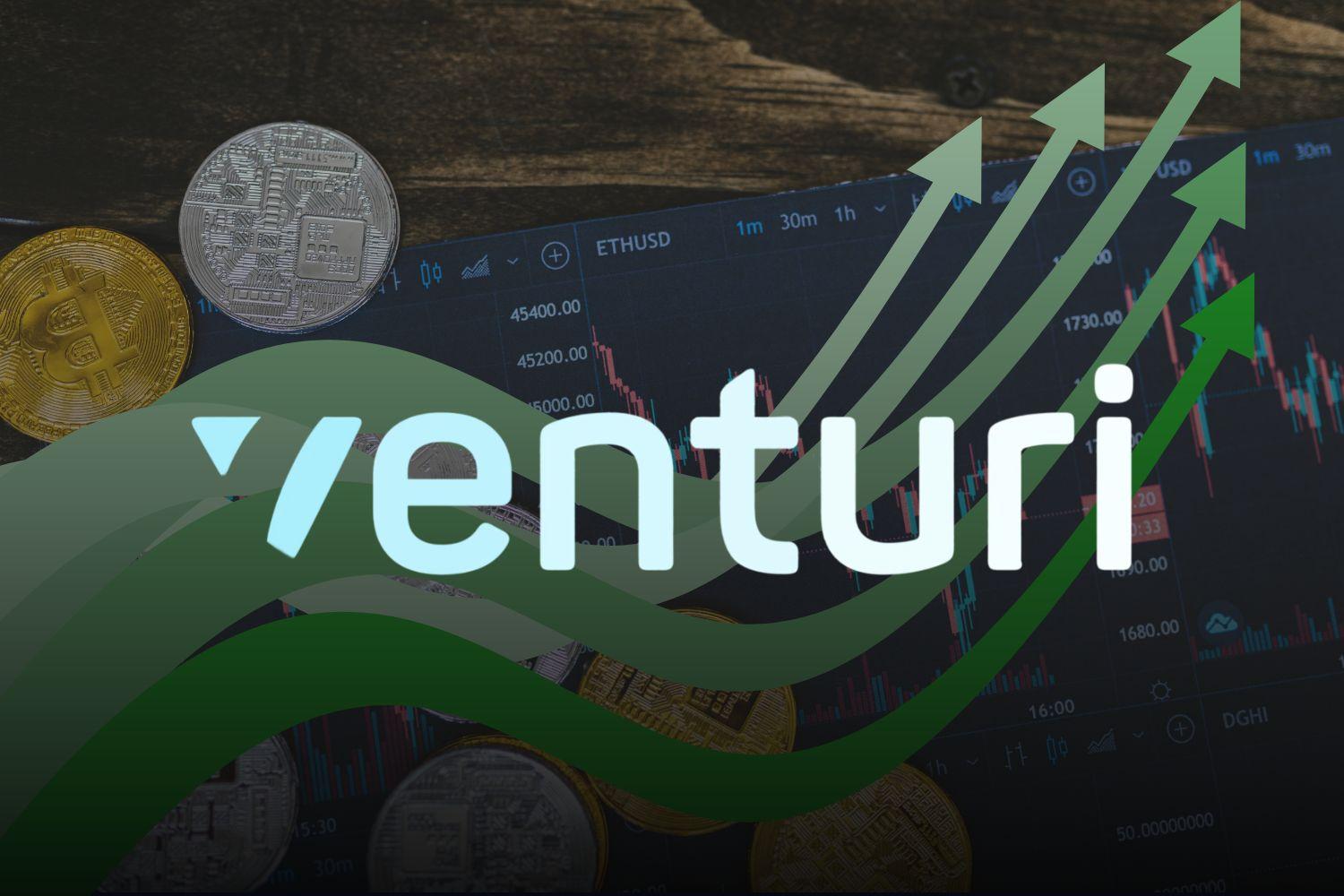 Creative image with the logo of Venturi Partners in the middle.