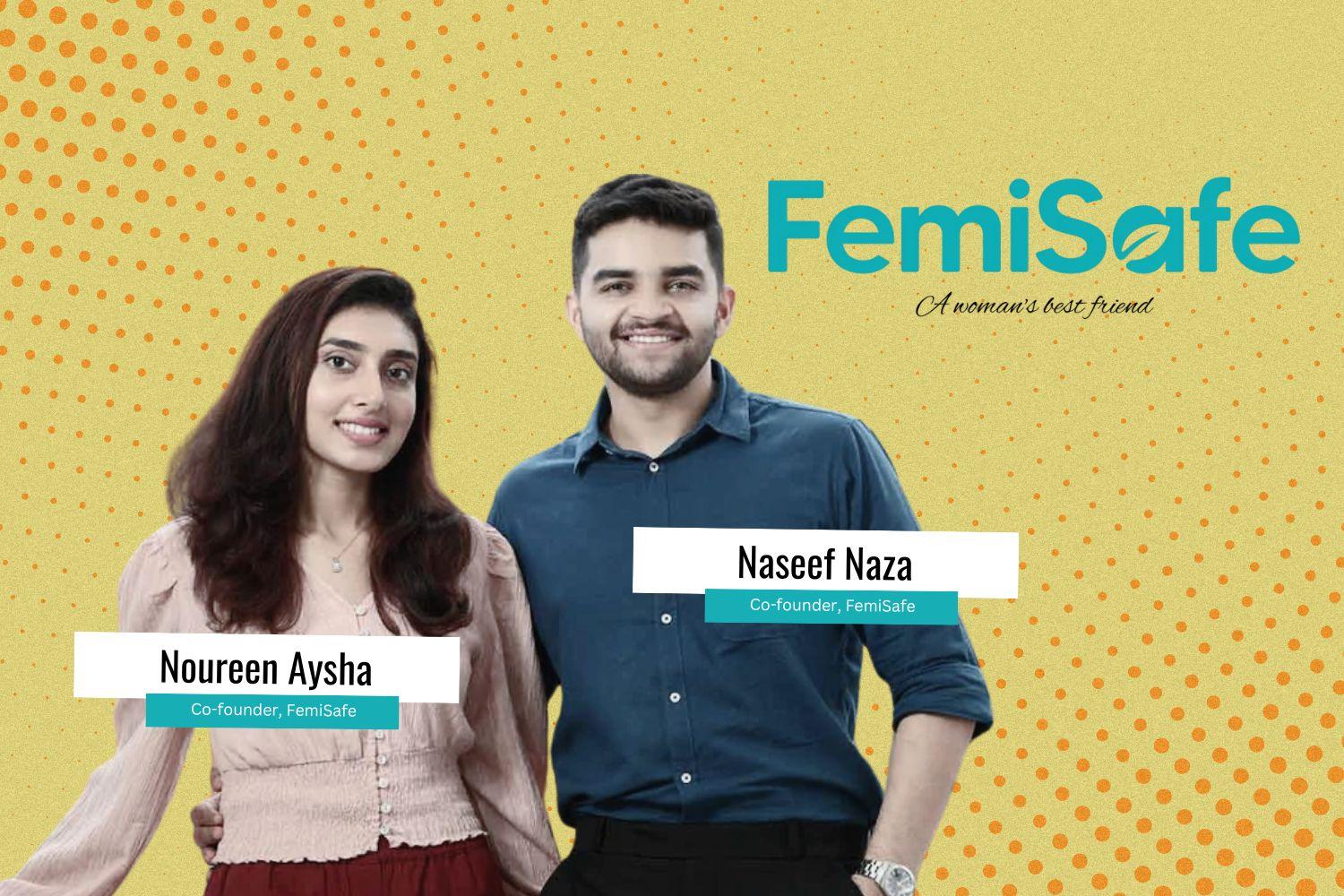 Image presenting co-founders of FemiSafe.