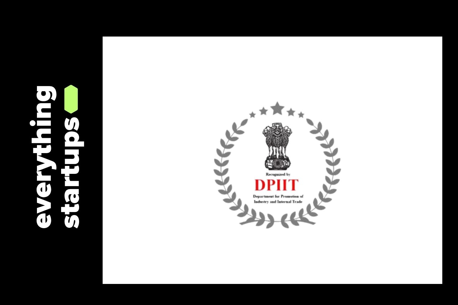 Creative image of the logo of DPIIT.