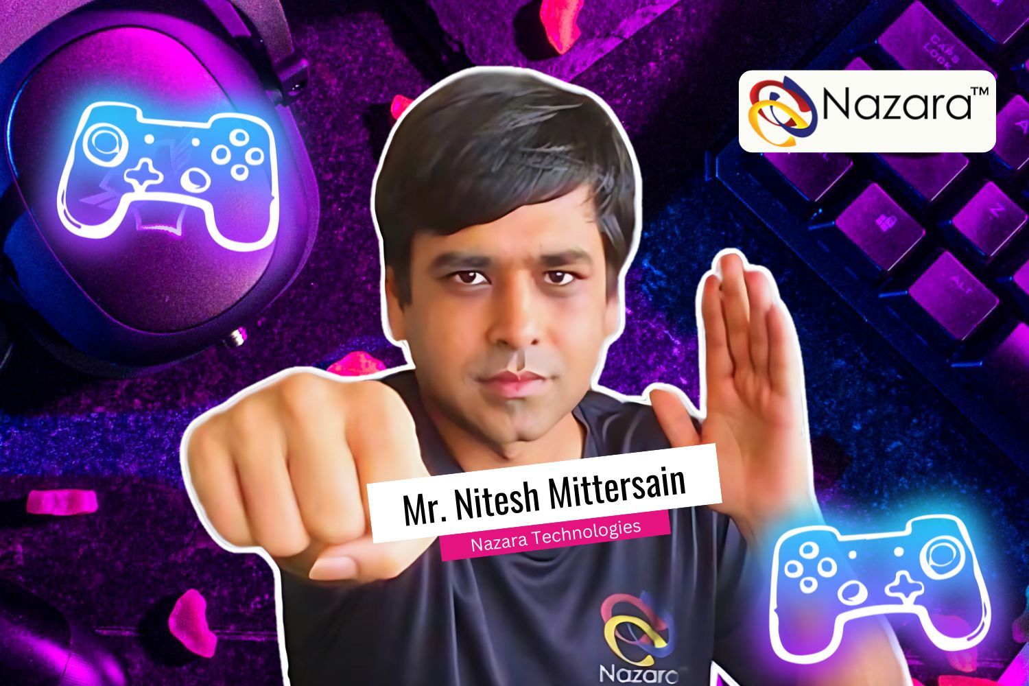 Image of nazara founder