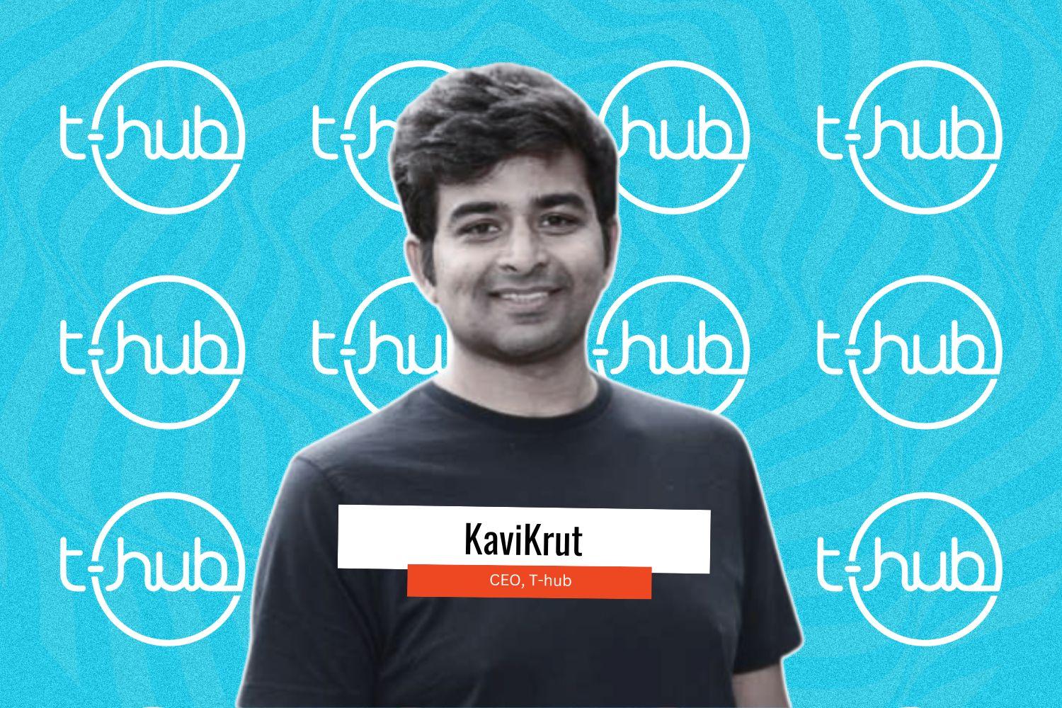 Image presenting Kavikrut, newly appointed CEO of T-hub