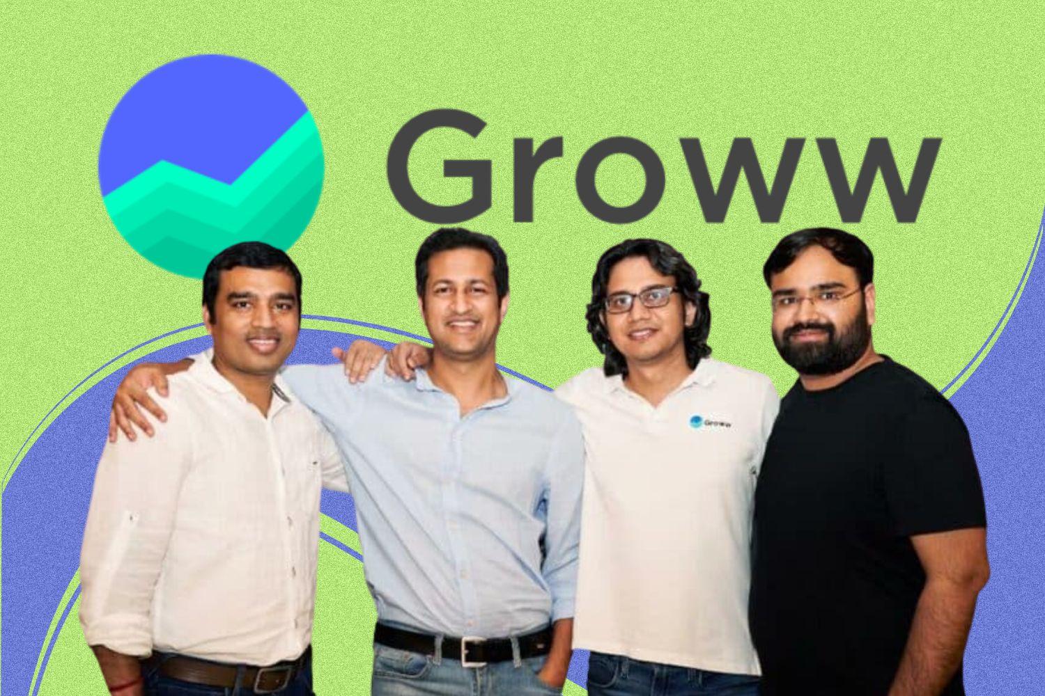 Image presenting the team of Groww.
