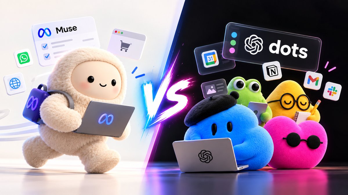 Muse vs. Dots: The AI Industry's Weirdest Rematch in Three Weeks