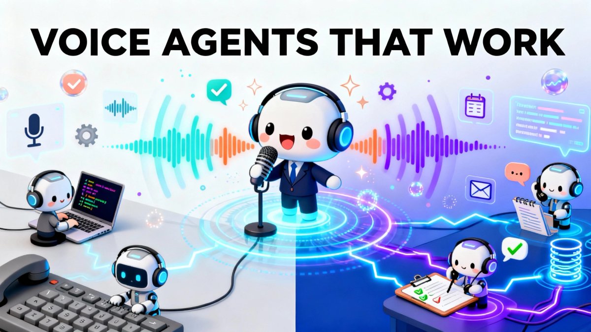 Building Voice Agents That Actually Get Work Done — The Next Step in Automation