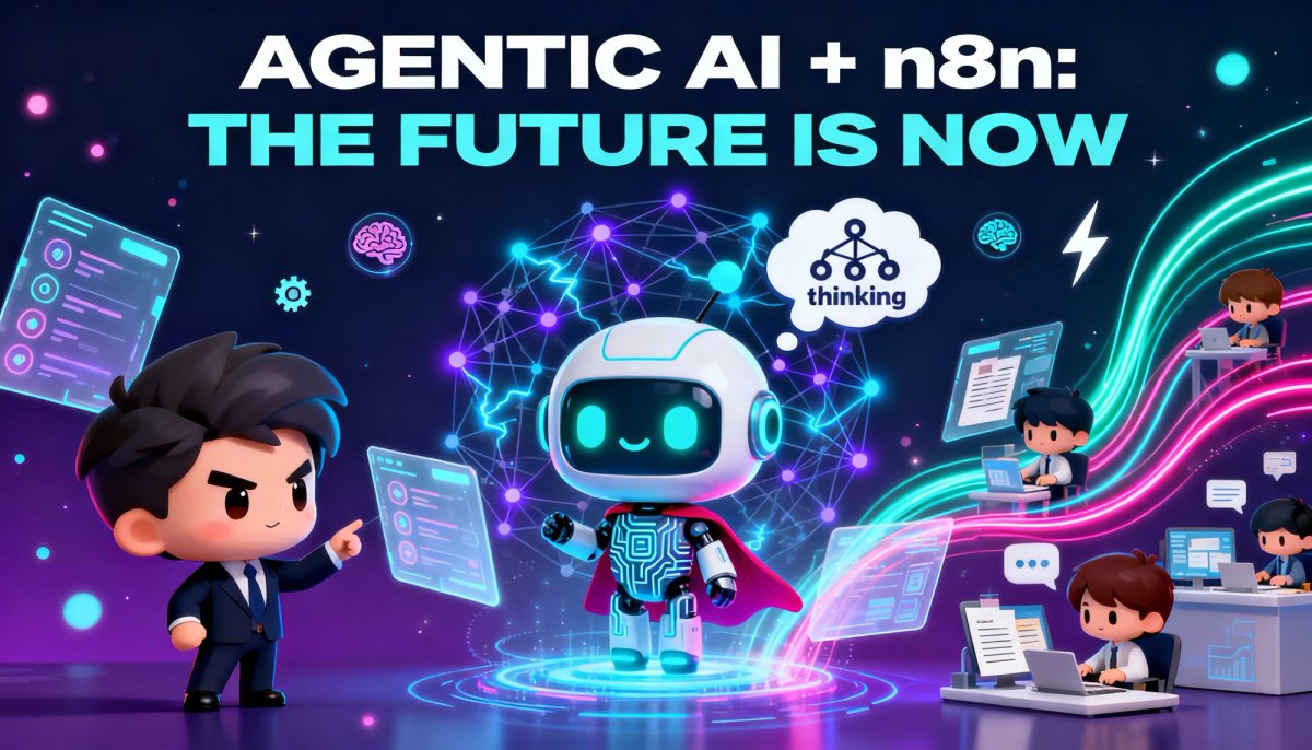 Building Agentic AI Workflows with n8n - The Future of Intelligent Automation