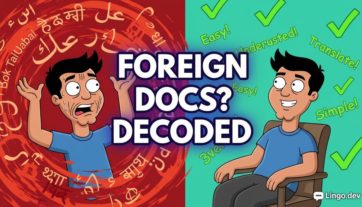 I Built a Document Translator in 48 Hours. Here's What Lingo.dev Changed.