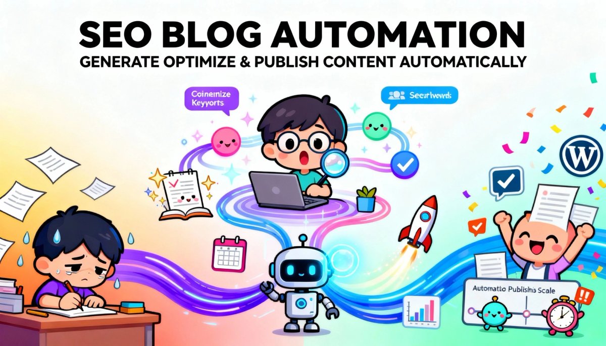 SEO Blog Automation: Generate, Optimize & Publish Content Automatically