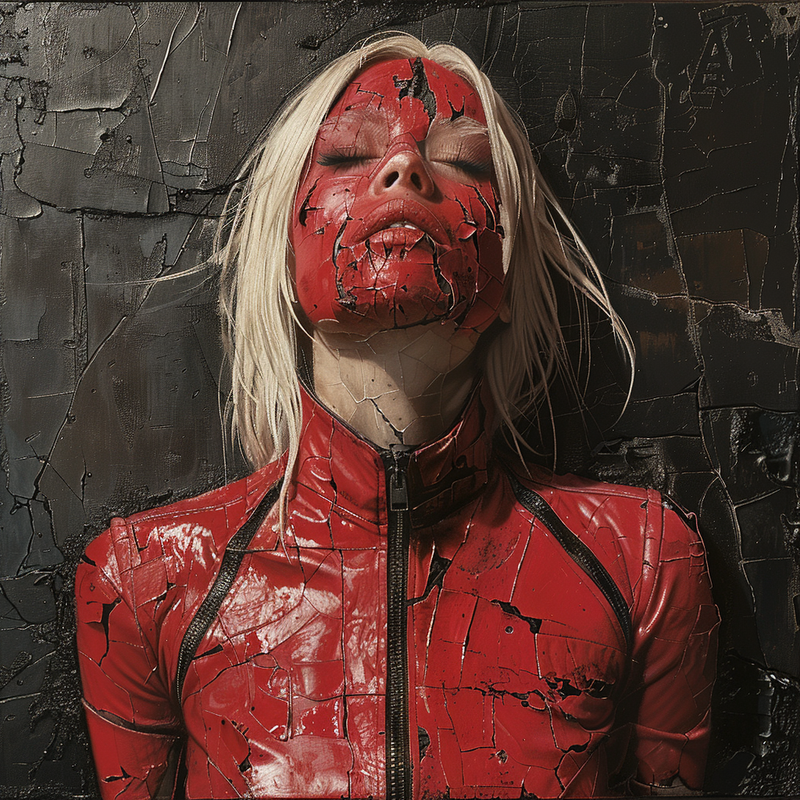 Portrait femme blonde