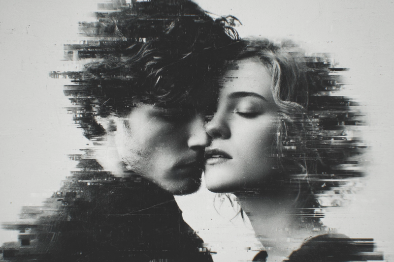 Homme et Femme Noir et Blanc