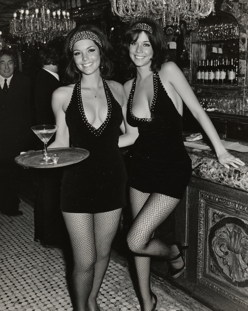 monertov Black and white vintage 1970s photograph of two glam 4a986028 e1bd 4aaf 9538 e7143d8a573e 3