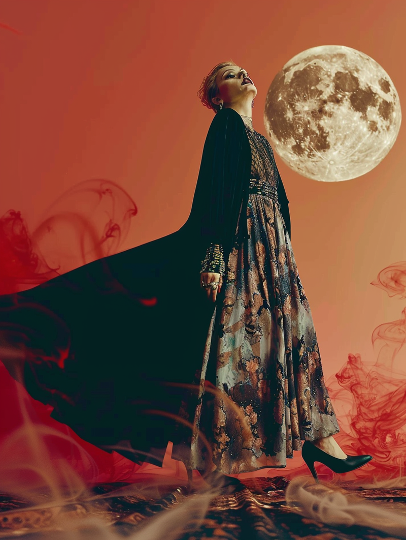 Cyberpunk Witch Display