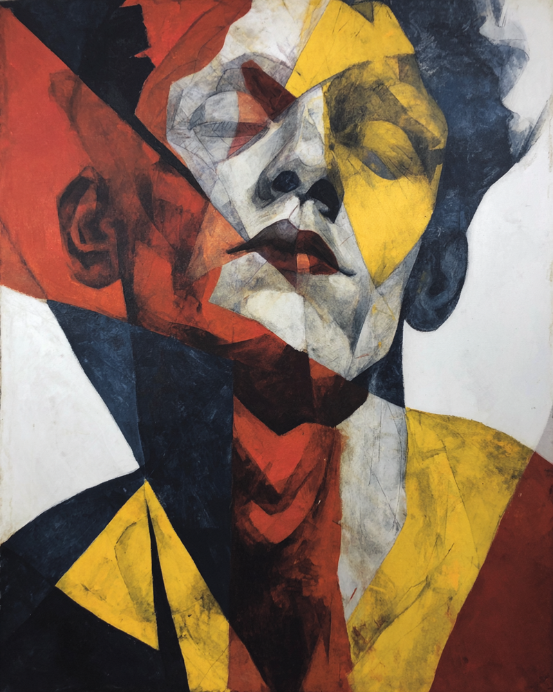 Peinture expressionniste abstraite