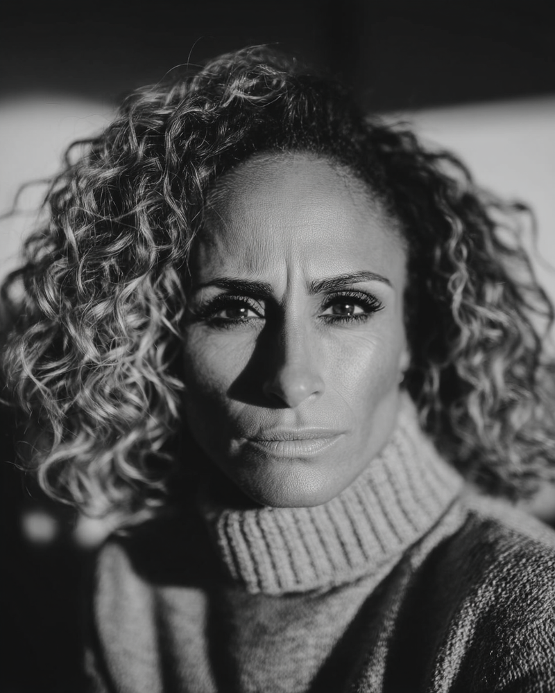 monertov Cinematic black and white portrait of a confident wo a82424ff 4866 45ed b3bb f3defc511030 0