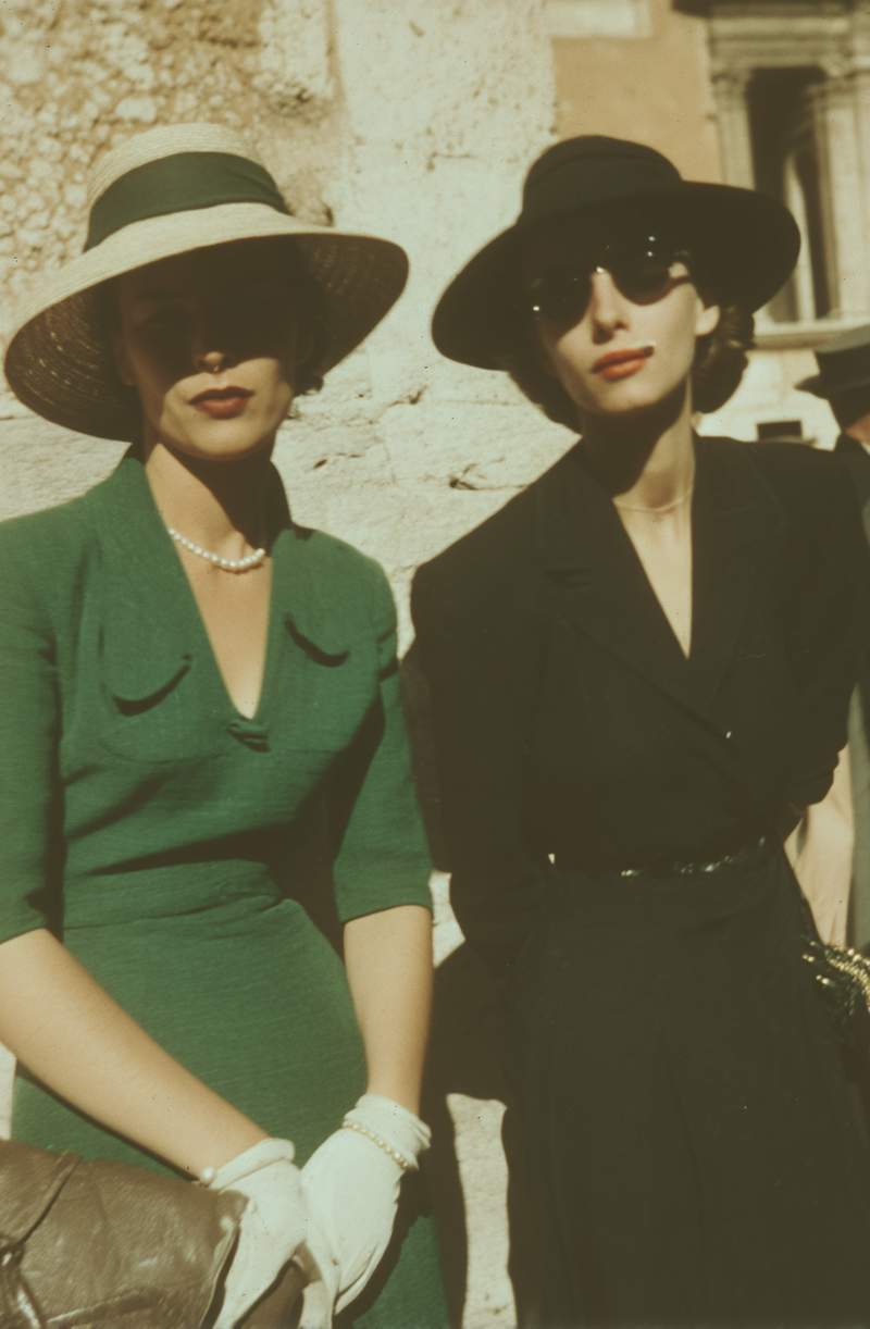 monertov two elegant italian ladies in Rome one of them weari dfdf64b3 3463 40fd 825a 0cf0925d0e4c 2