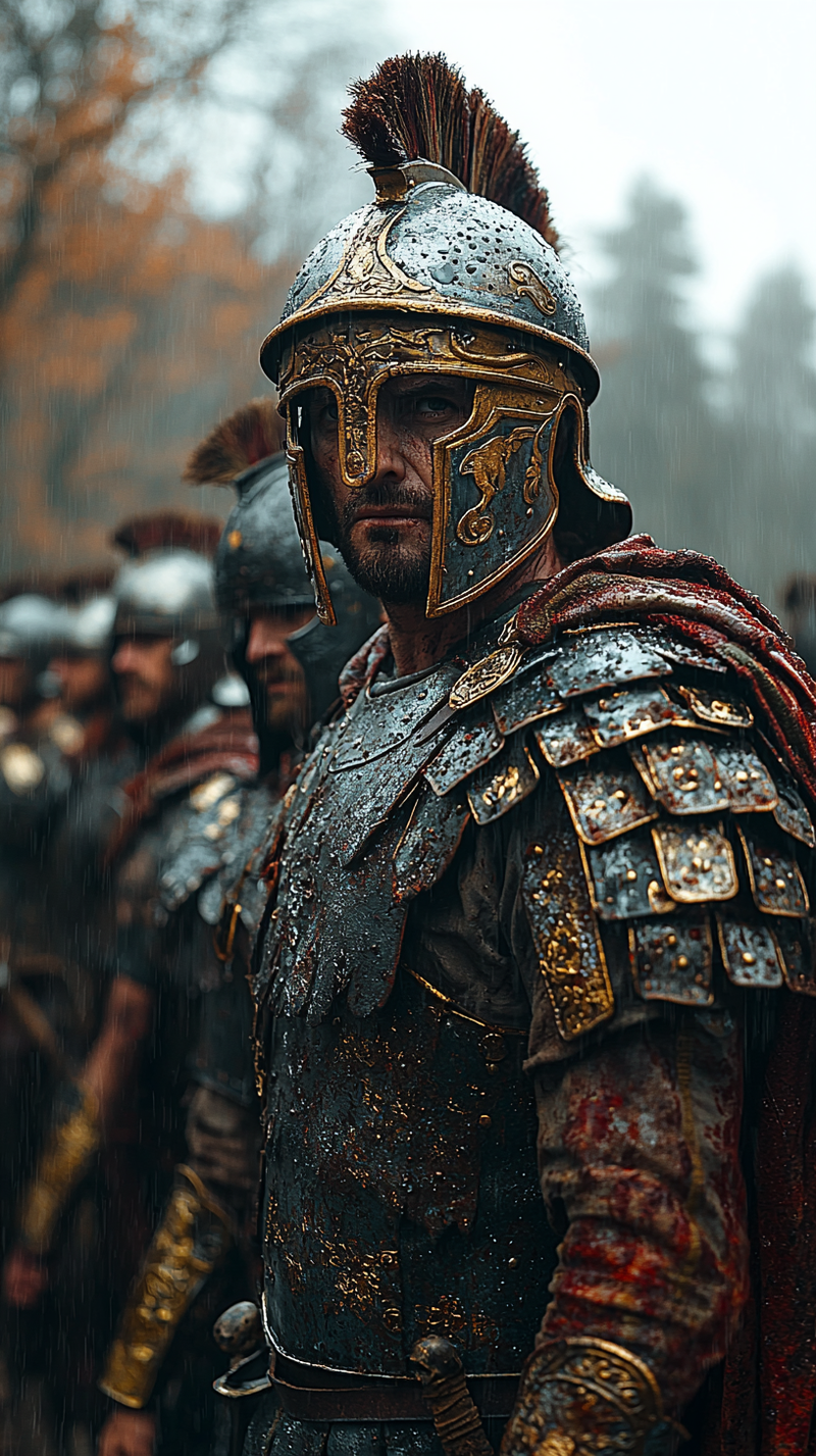 monertov Full body low angle shot of a Roman centurion in com 1827b830 bfc0 4ace 8faa 4520e82d12da 2