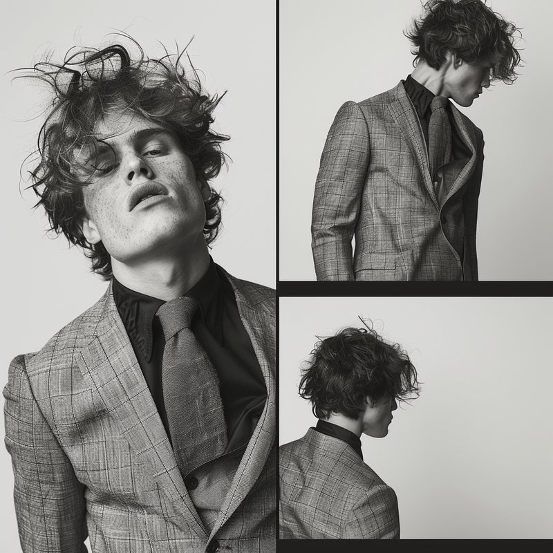 monertov A white caucasian model wearing a Hugo Boss grey sui 4fb107a7 f1be 4485 a7c8 534e7a5cd8bb 0