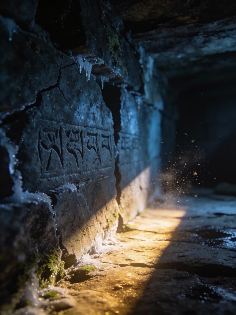 freepik  35mm film photography dark ancient stone wall unde  22653