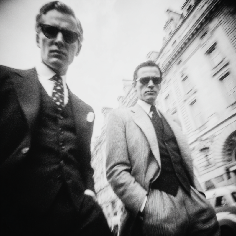 monertov Low angle full body black and white shot of two very 0f631515 e65a 4a1e ad4a 49612ee694ac 1