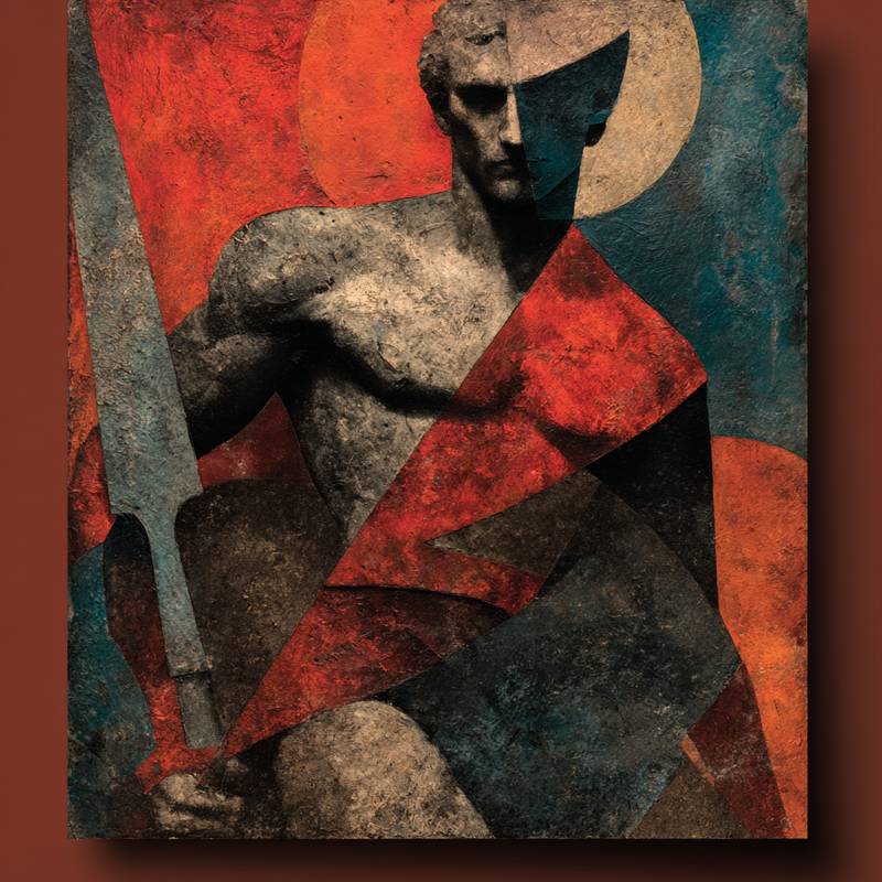 Hercules Bold Abstract Painting