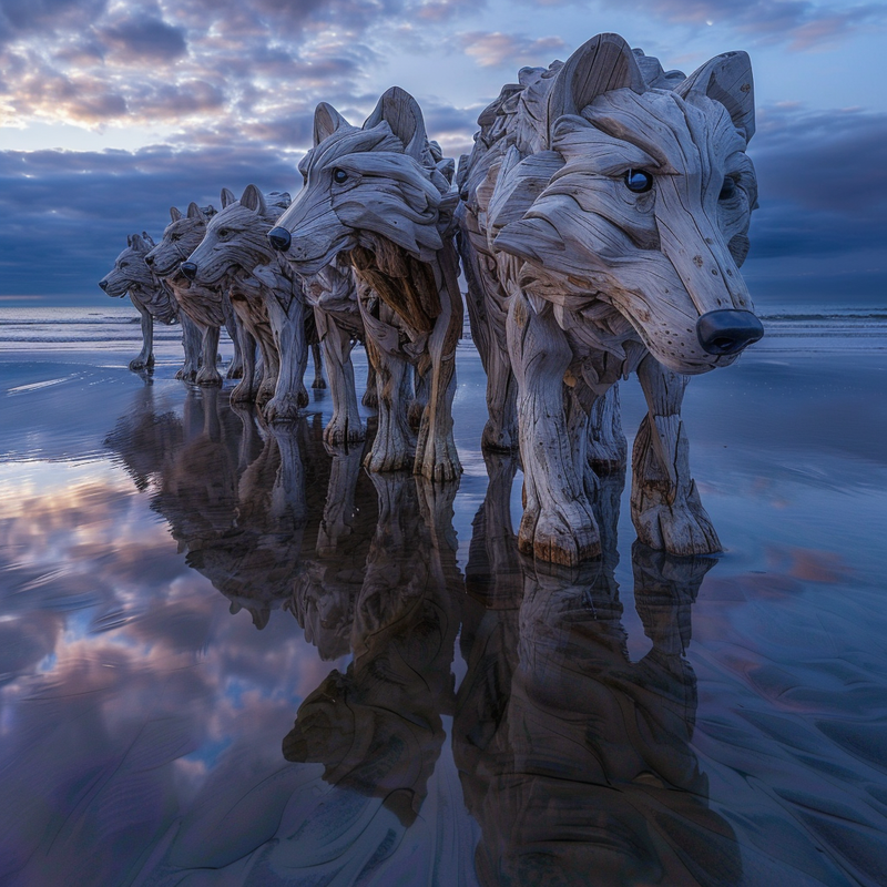 Visualiser paysage côtier surréaliste