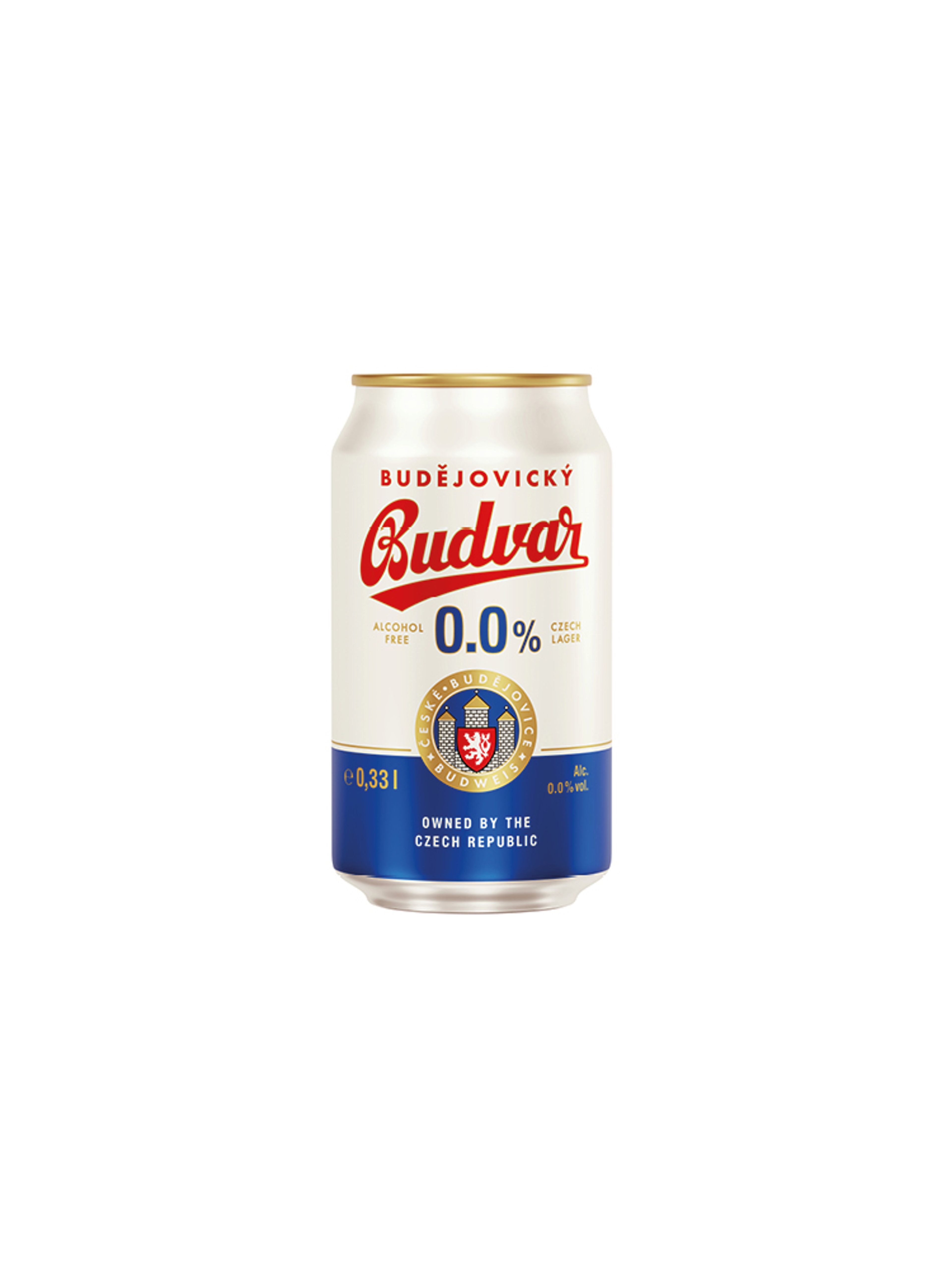 Produktbild som visar Alkoholfri 0,0% Lager från Budéjovický Budvar