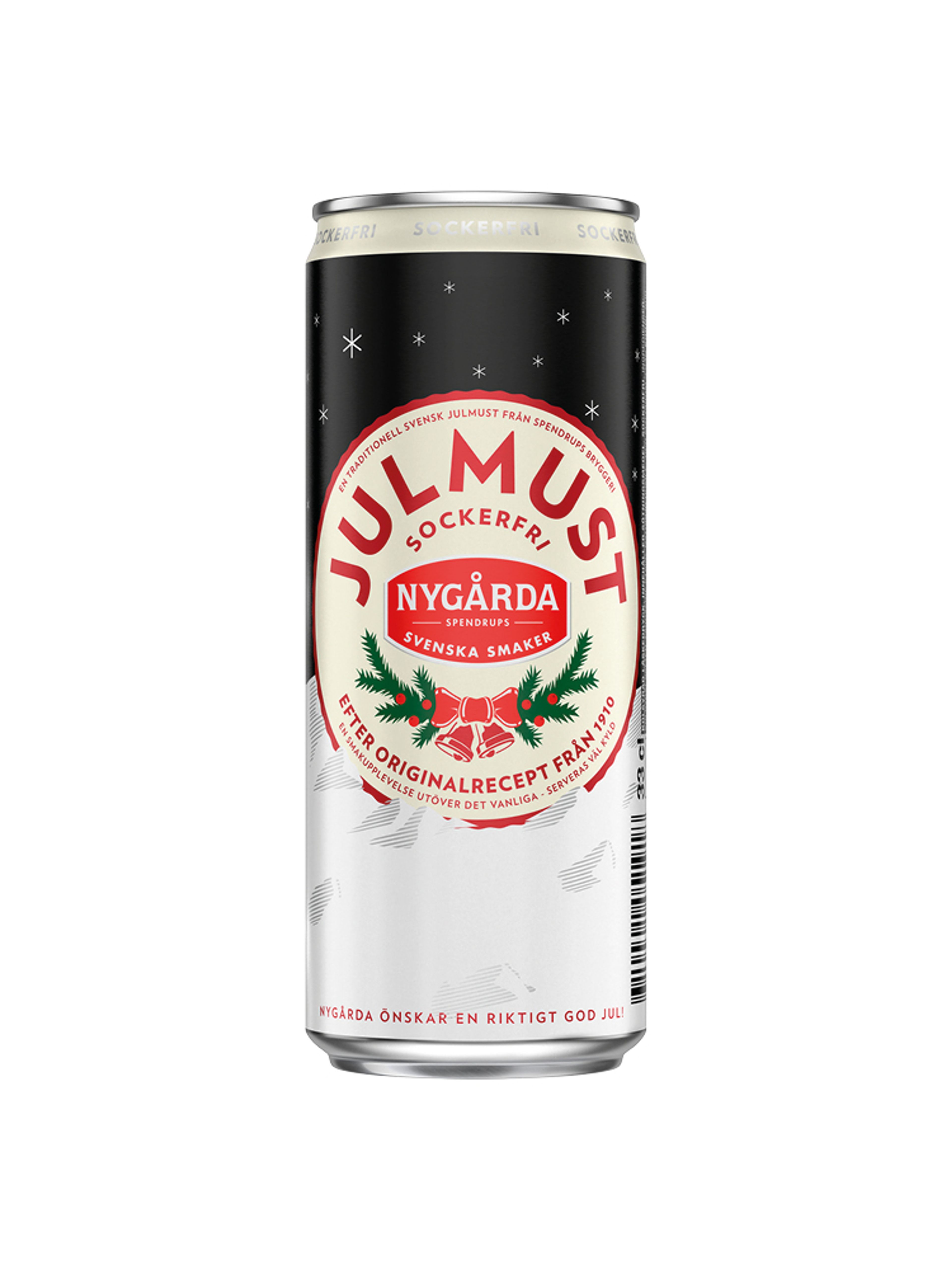 Produktbild som visar Julmust Sockerfri från Nygårda