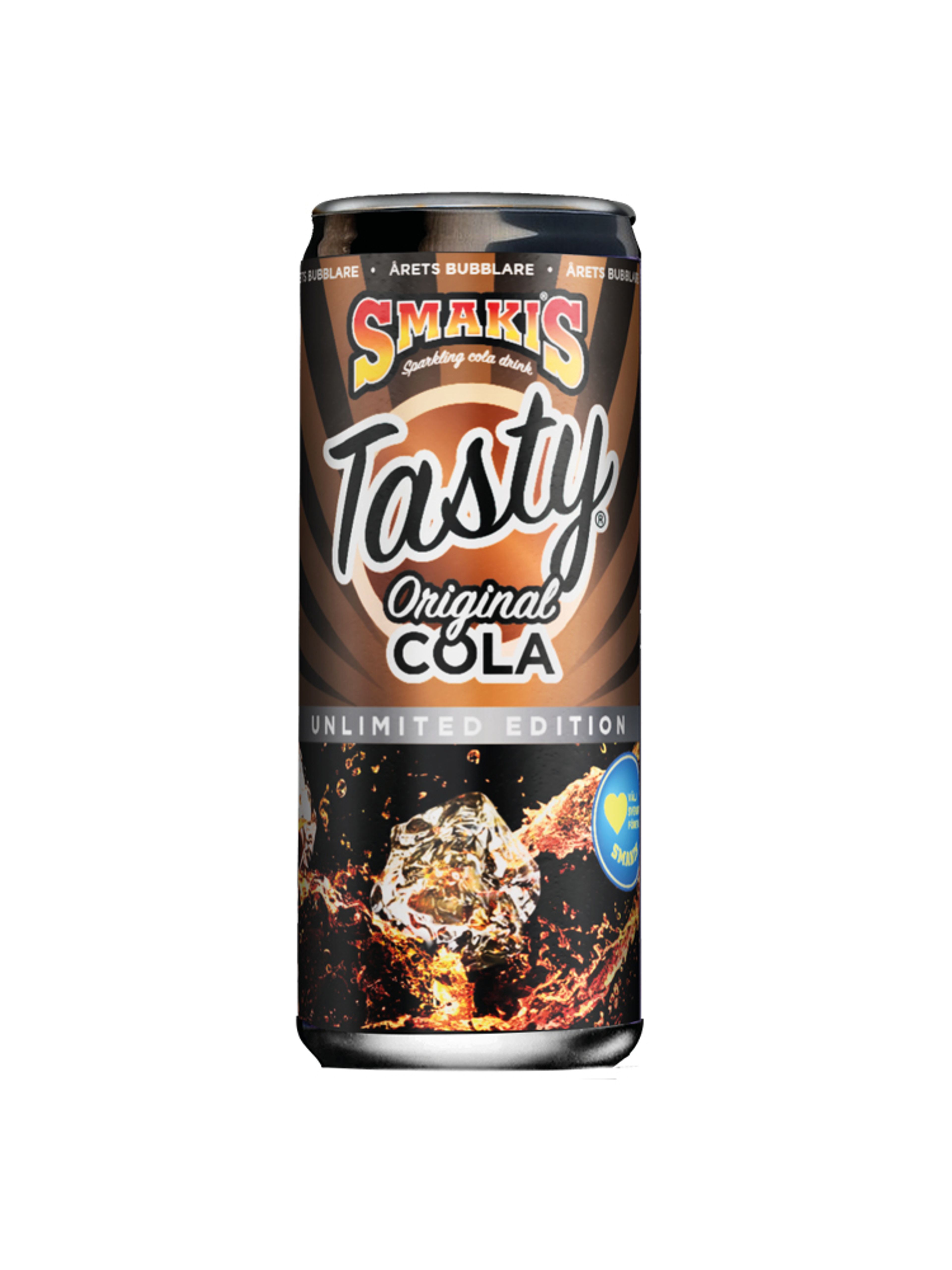 Produktbild som visar Tasty Cola Original från Smakis