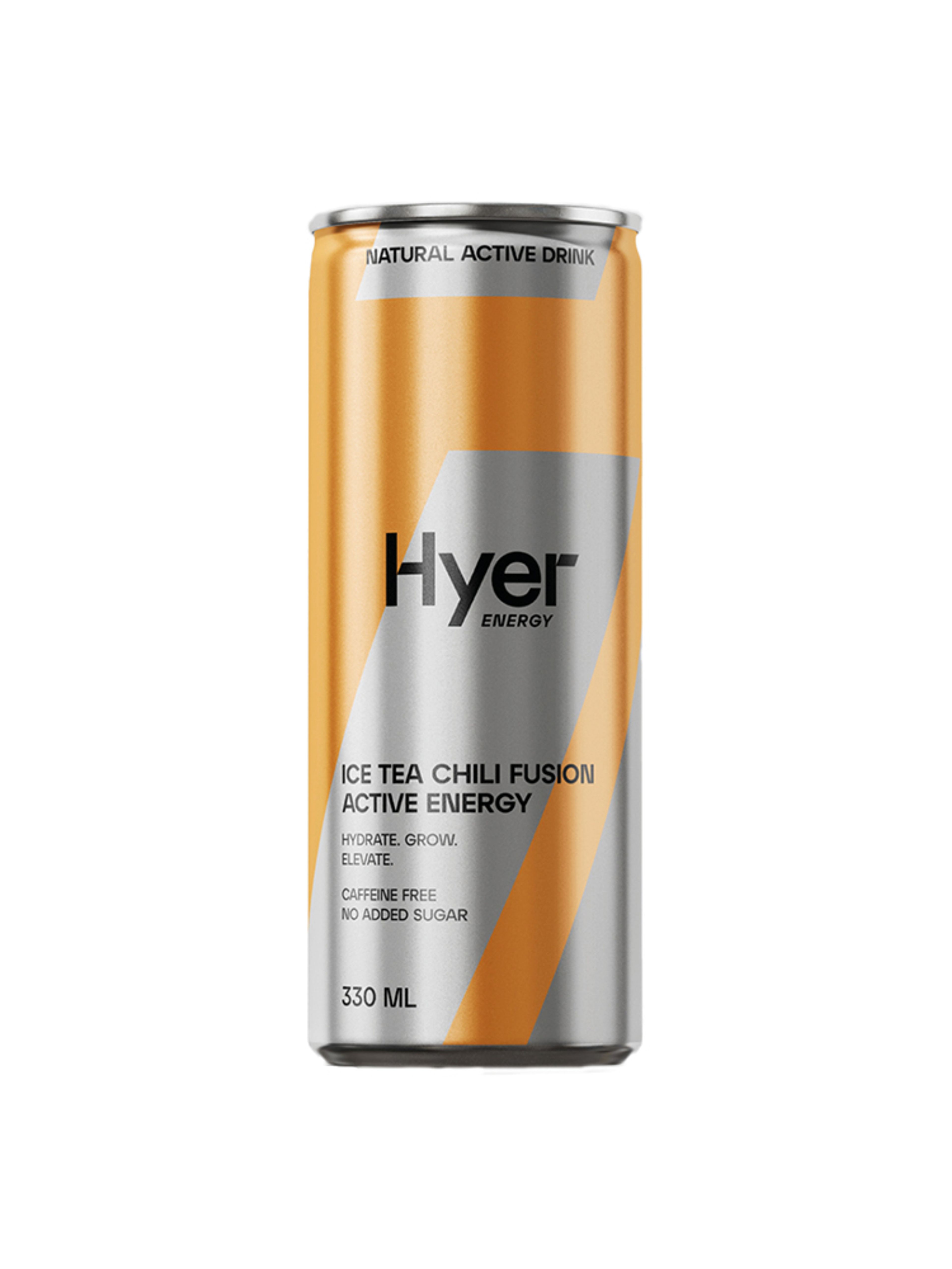 Produktbild som visar Ice Tea Chili Fusion från Hyer Energy