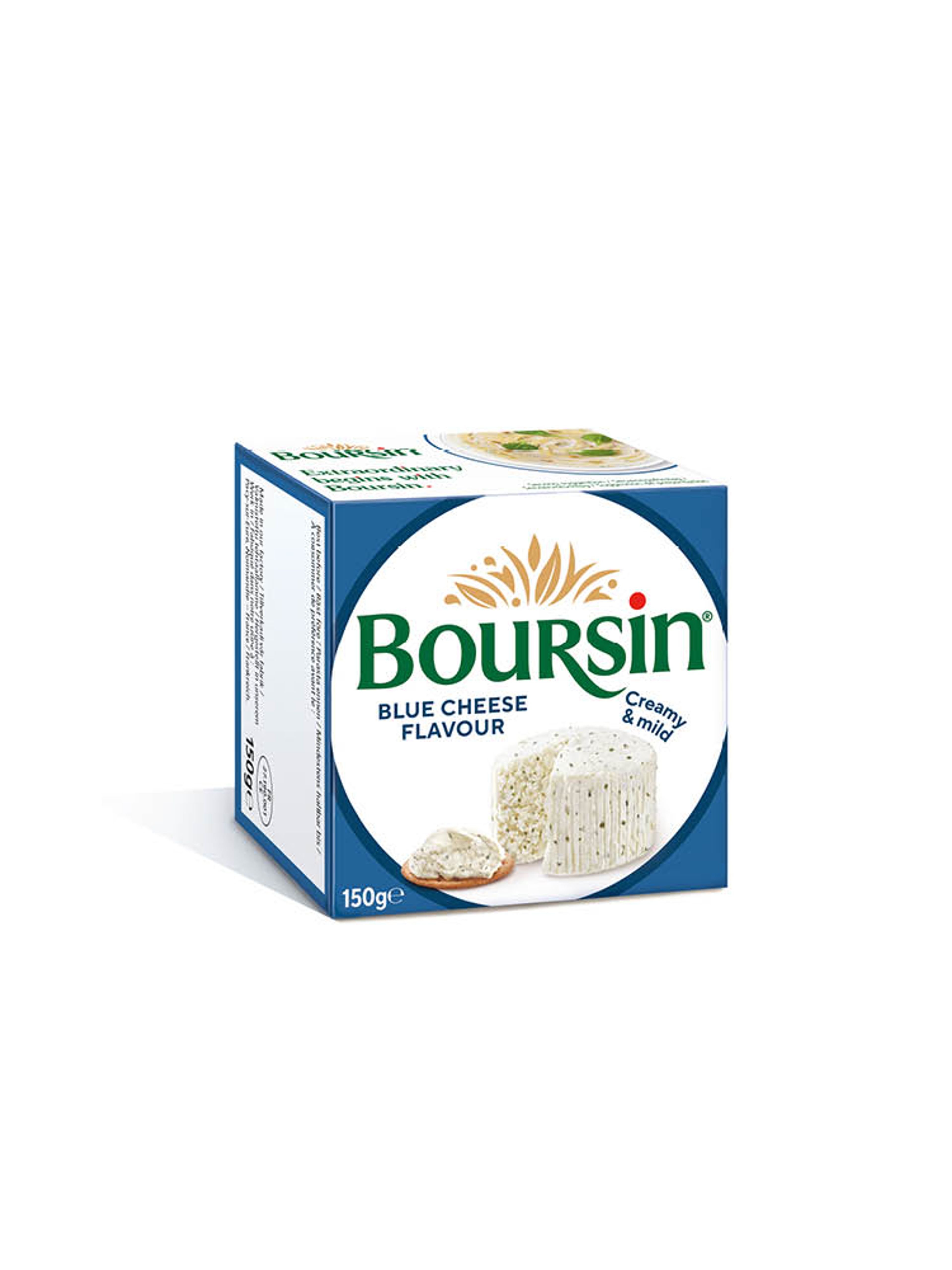 Produktbild som visar Boursin Blue cheese från Boursin