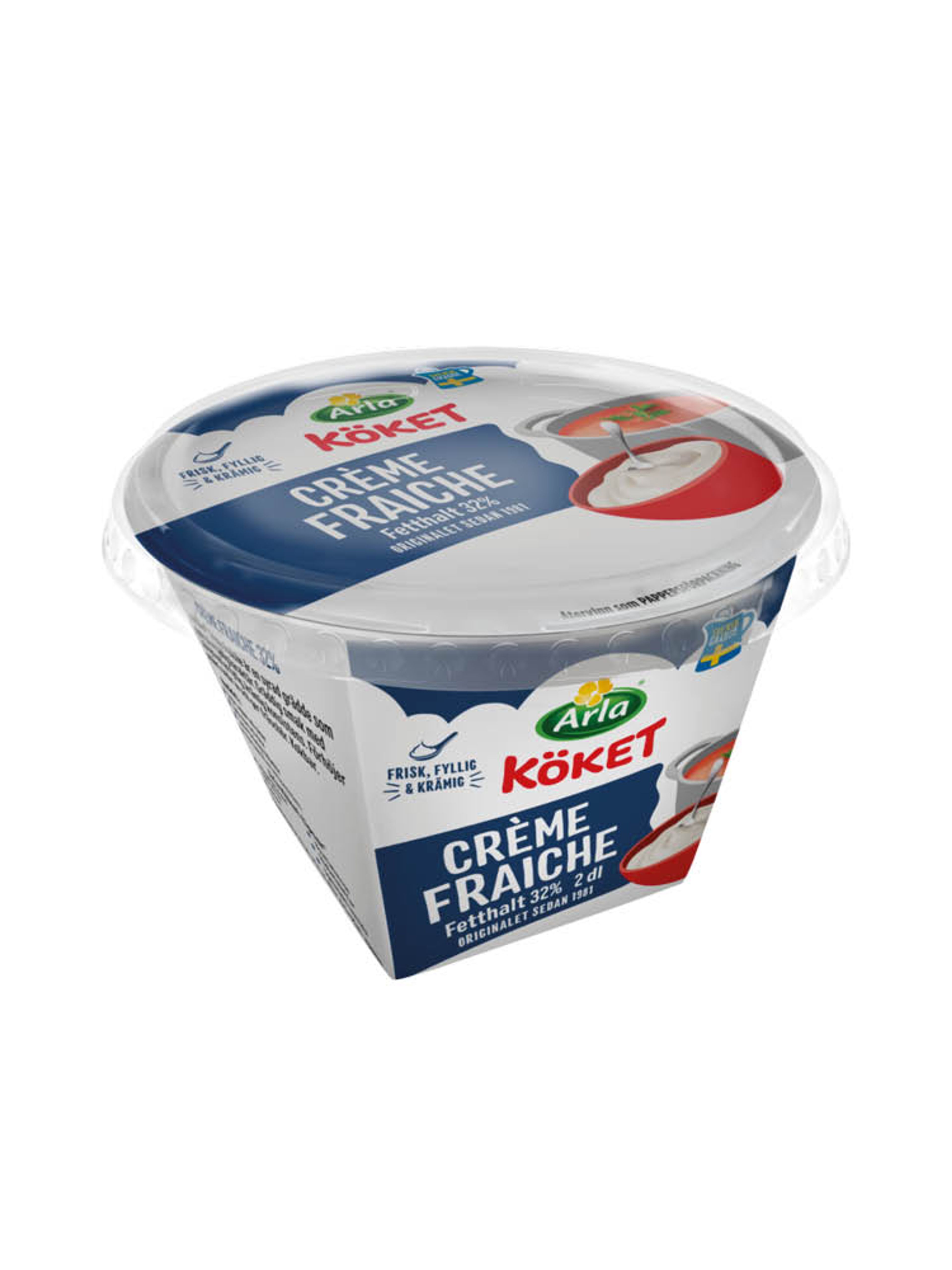 Produktbild som visar Arla Köket® Crème fraiche 32% från Arla Köket®