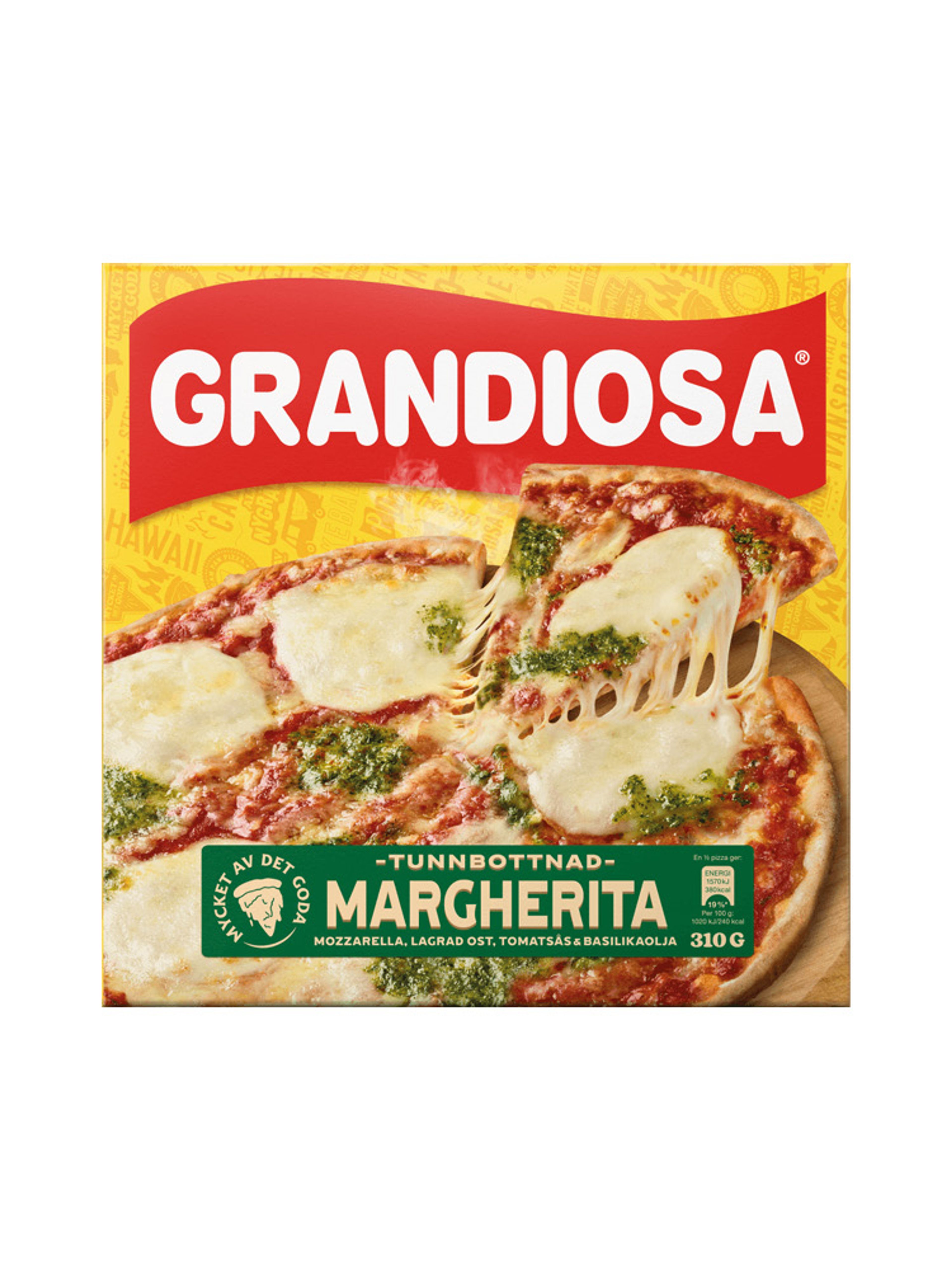 Produktbild som visar Margherita från Grandiosa