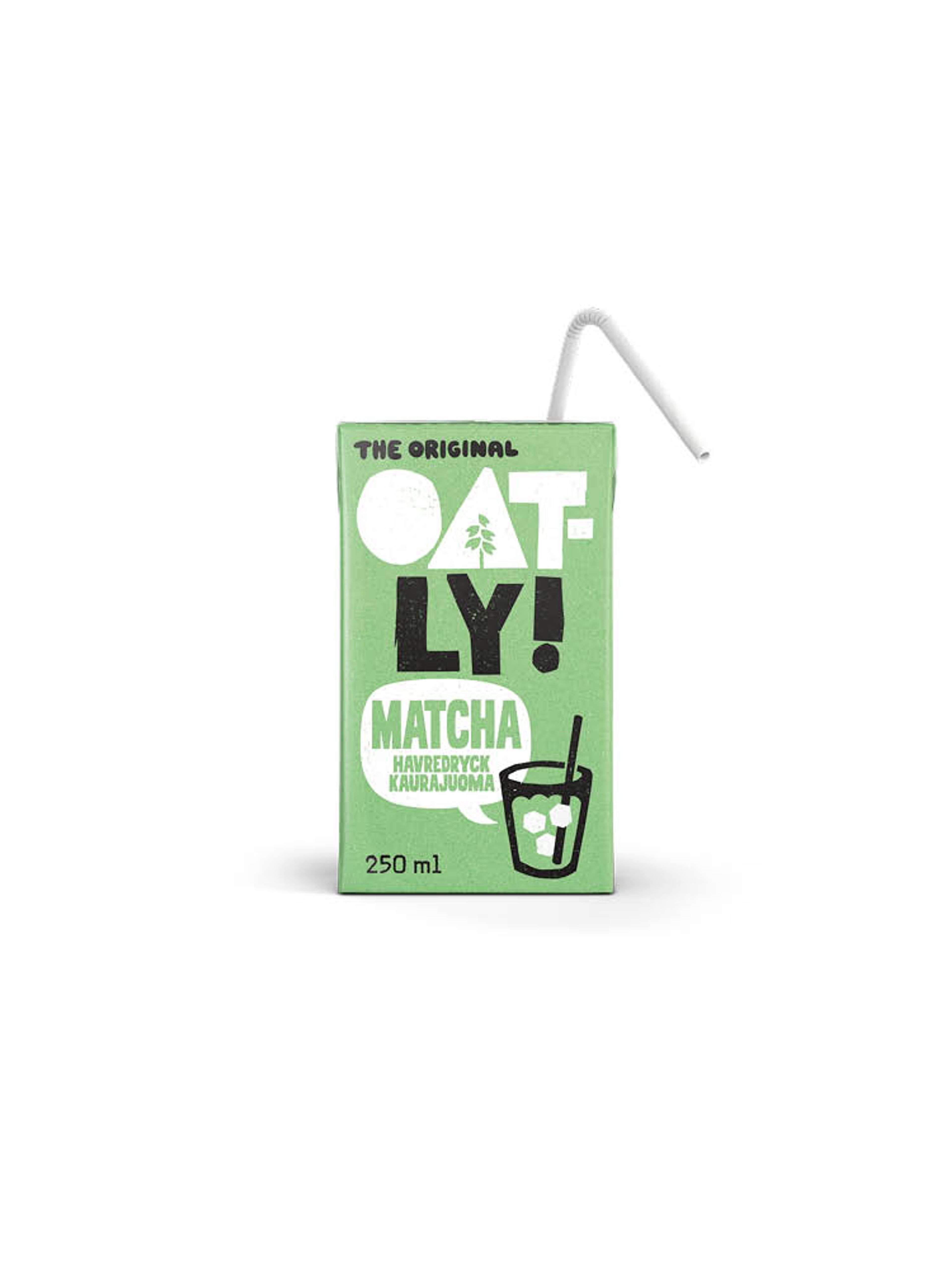 Produktbild som visar Havredryck Matcha 2,8% från Oatly