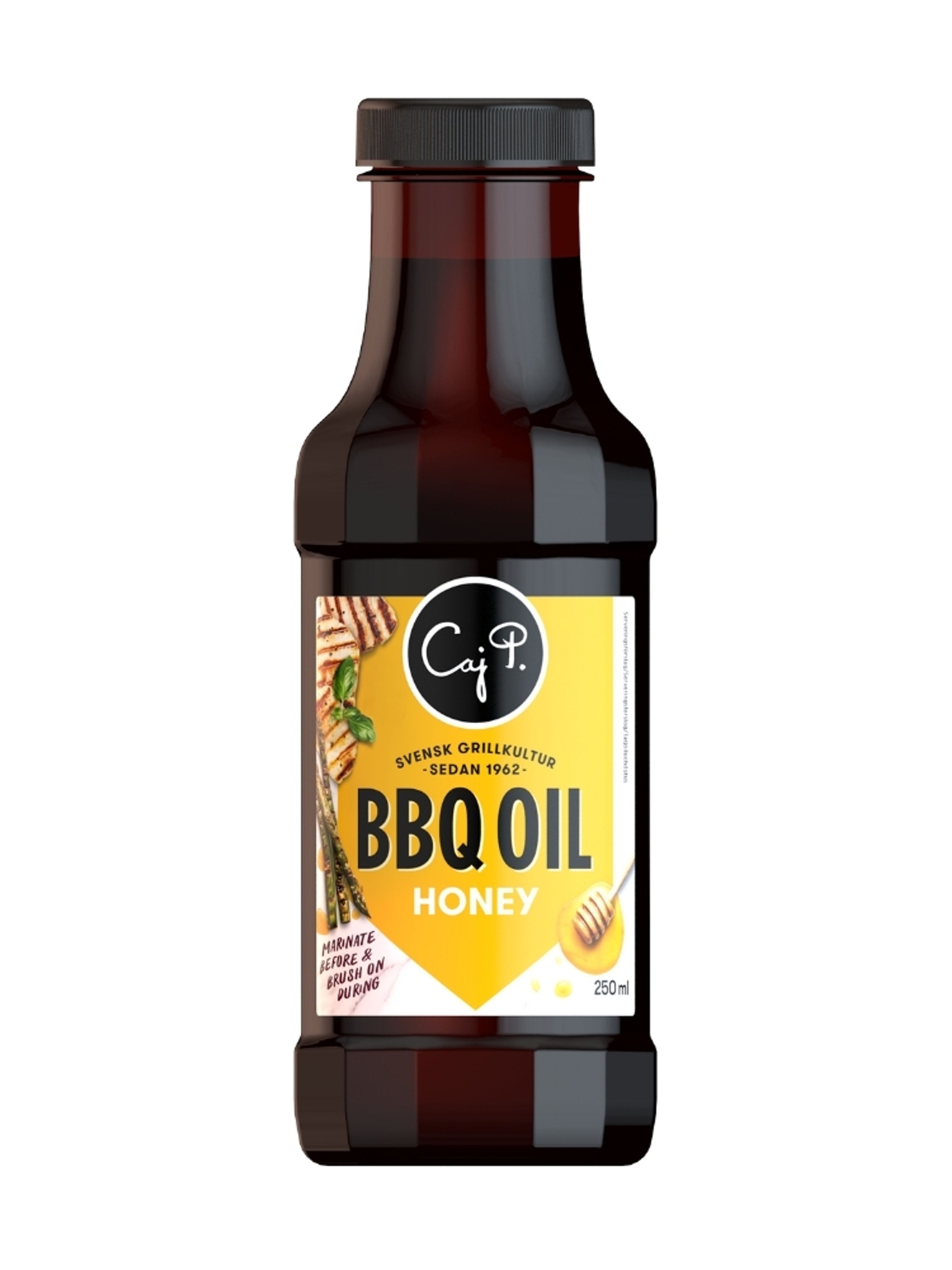 Produktbild som visar Grillolja Honey från Caj P