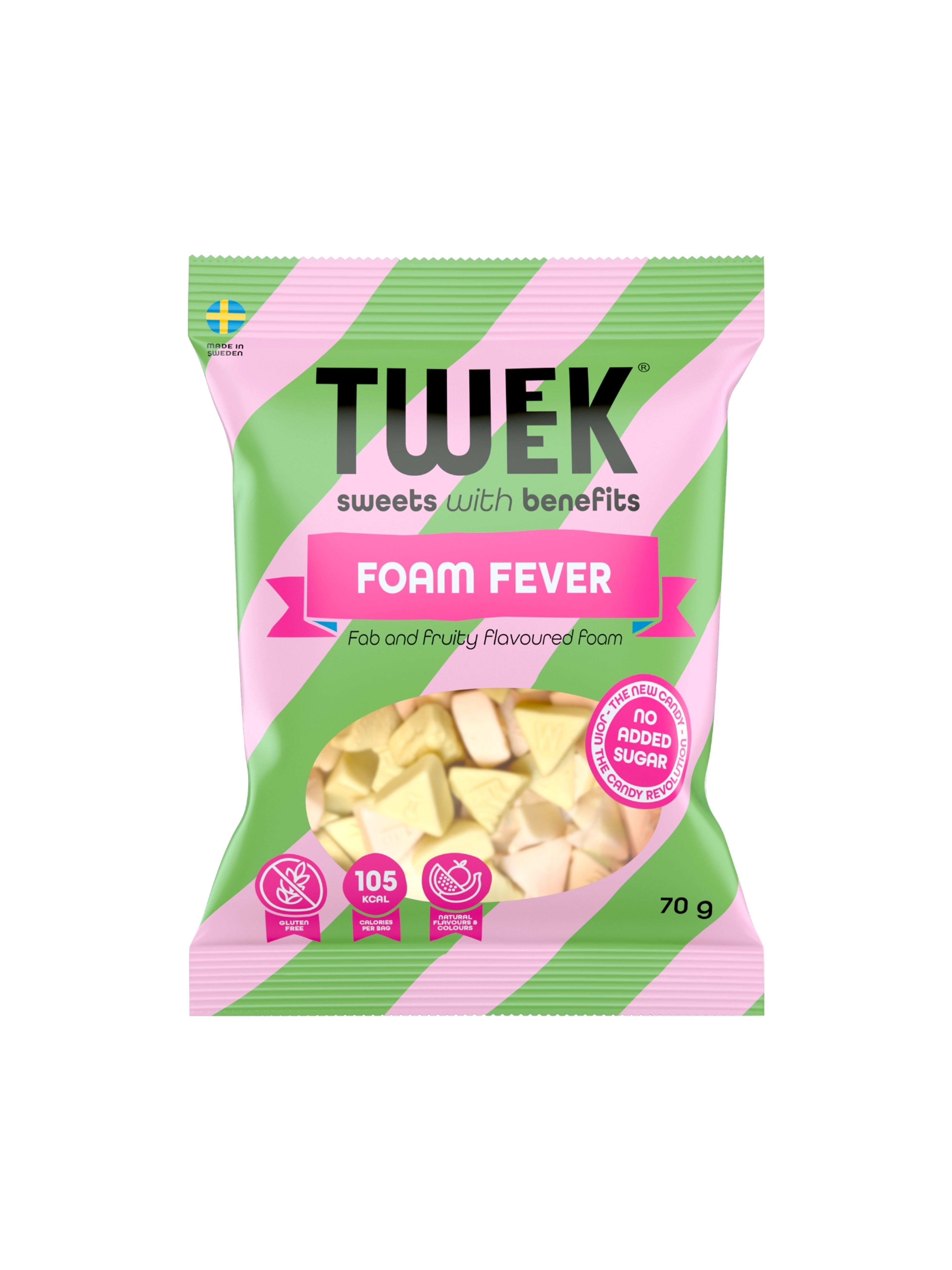 Produktbild som visar Skumgodis Foam Fever från Tweek