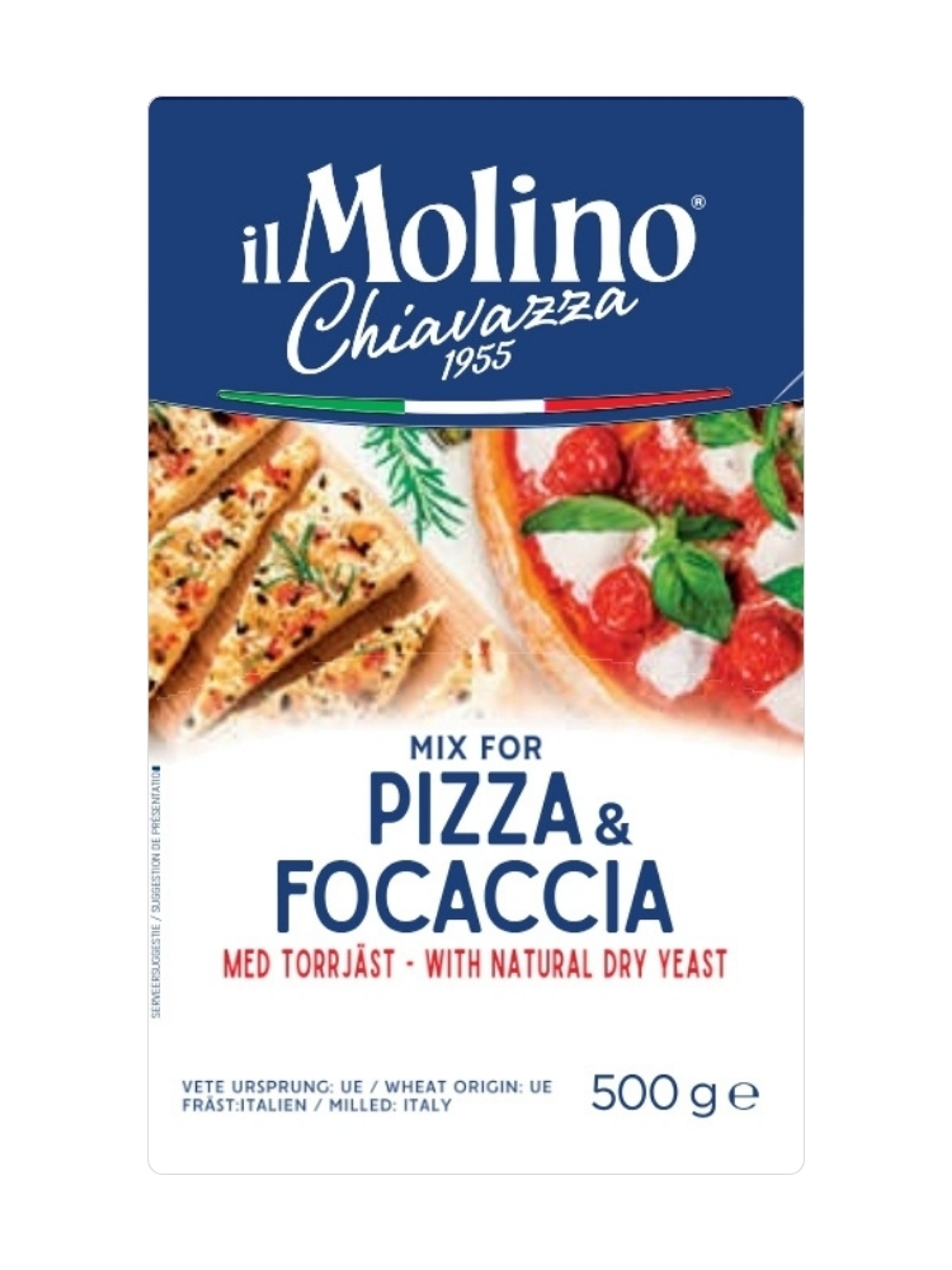 Produktbild som visar Mix för pizza & focaccia från Il Molino Chiavazza