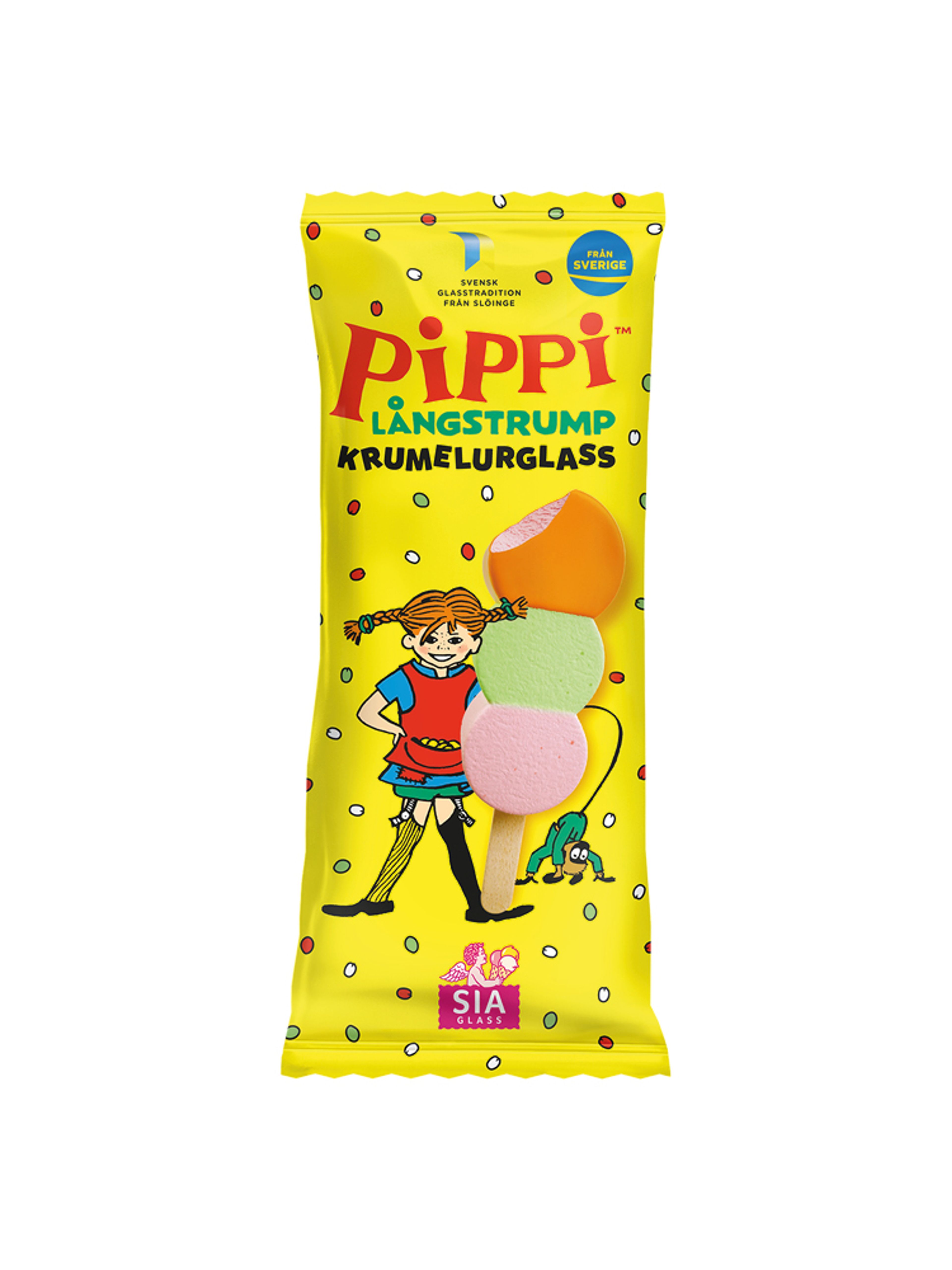 Produktbild som visar Pippi Krumelurglass från SIA Glass