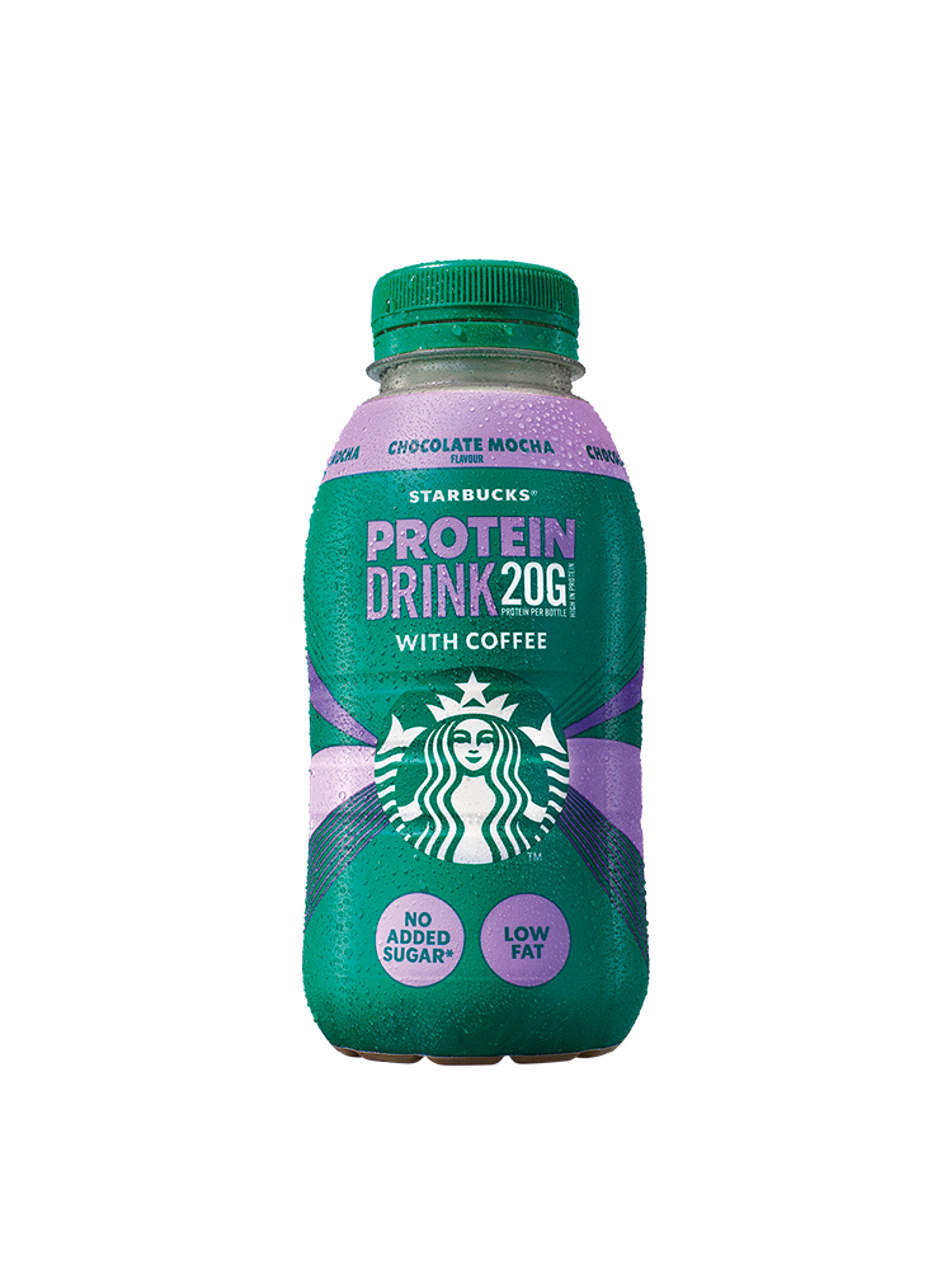 Produktbild som visar Protein Coffee Chocolate Mocha från Starbucks