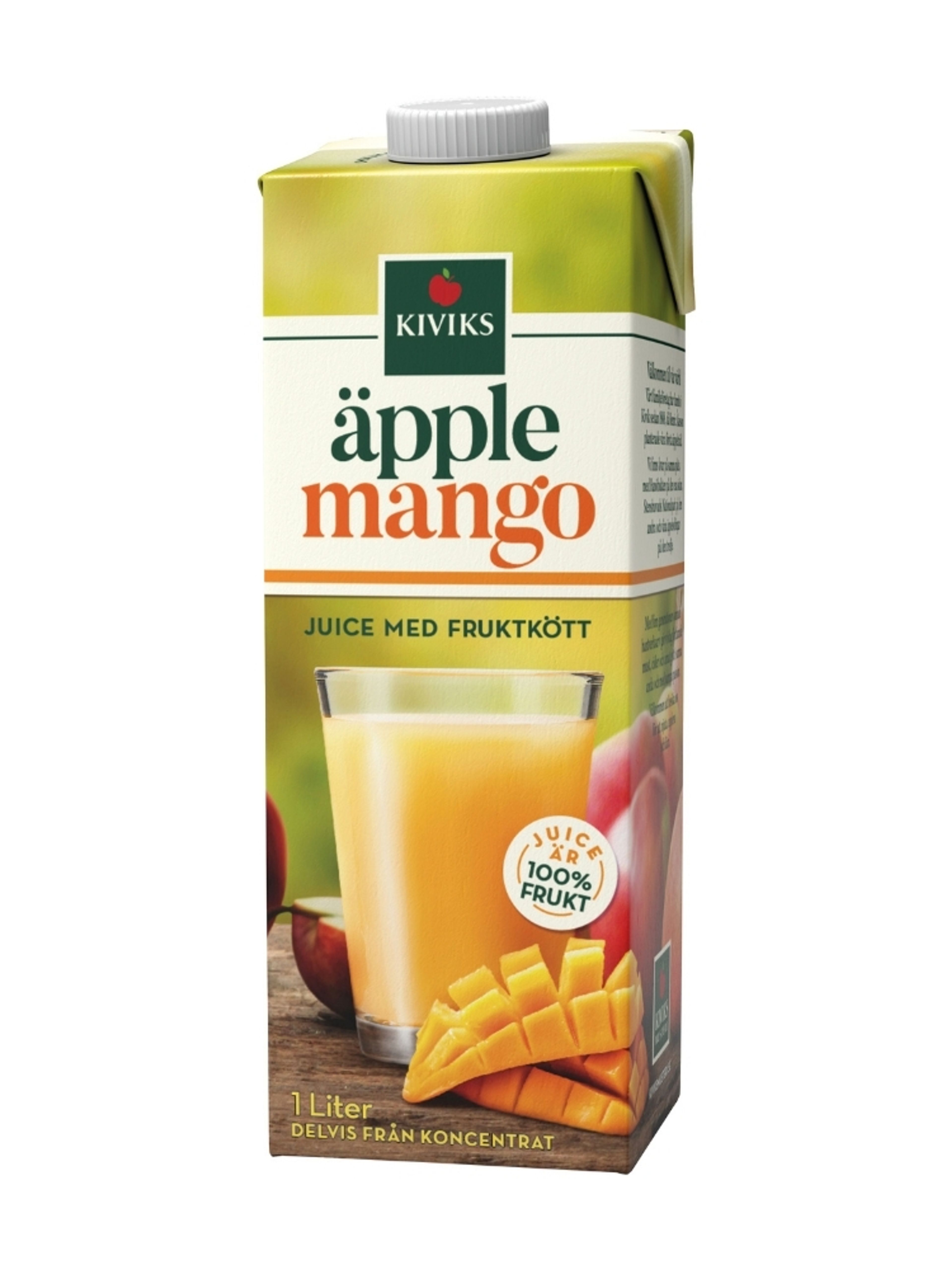 Produktbild som visar Äpple & Mango Juice från Kiviks Musteri
