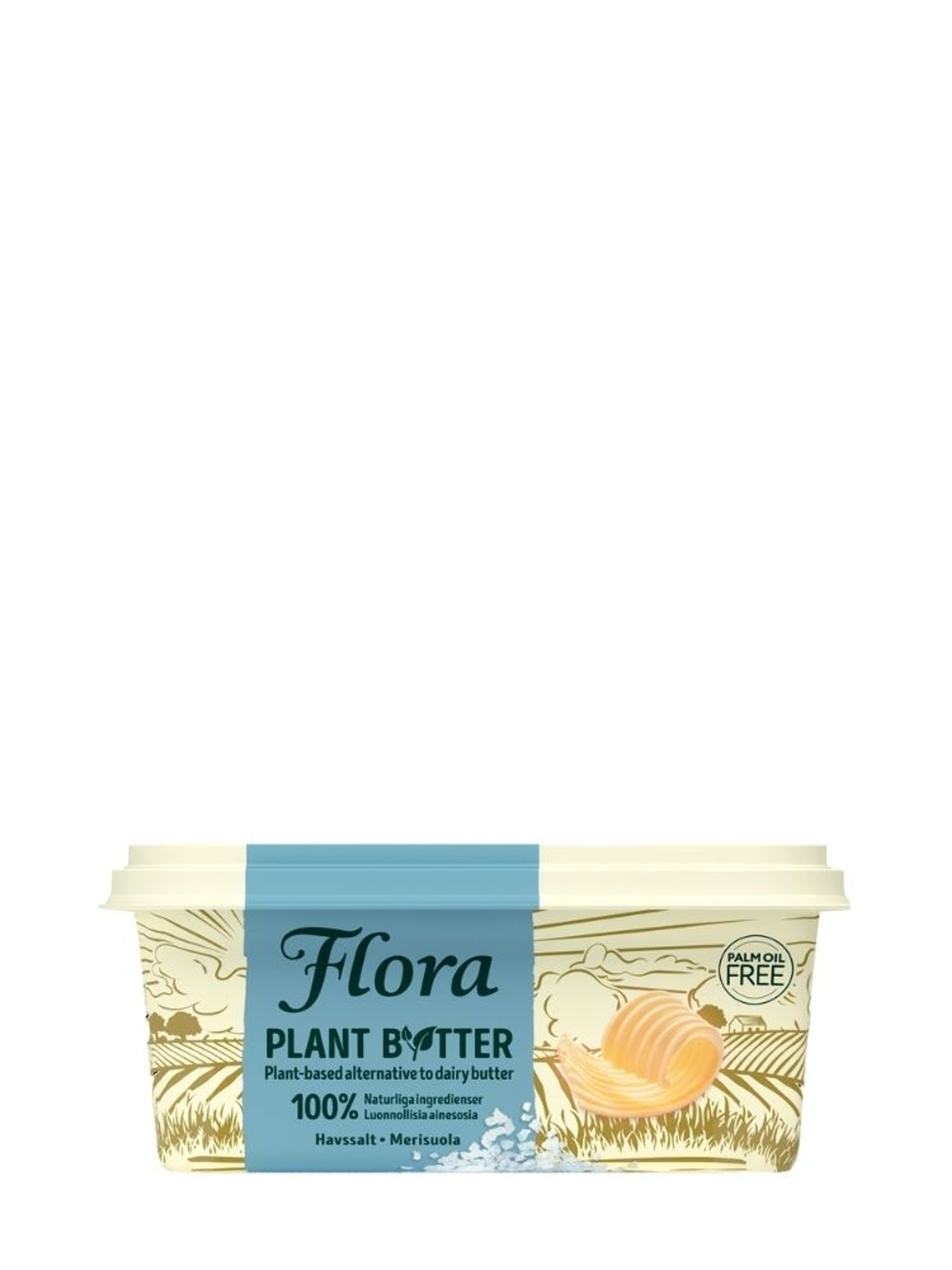 Produktbild som visar Plant B+tter Havssalt från Flora