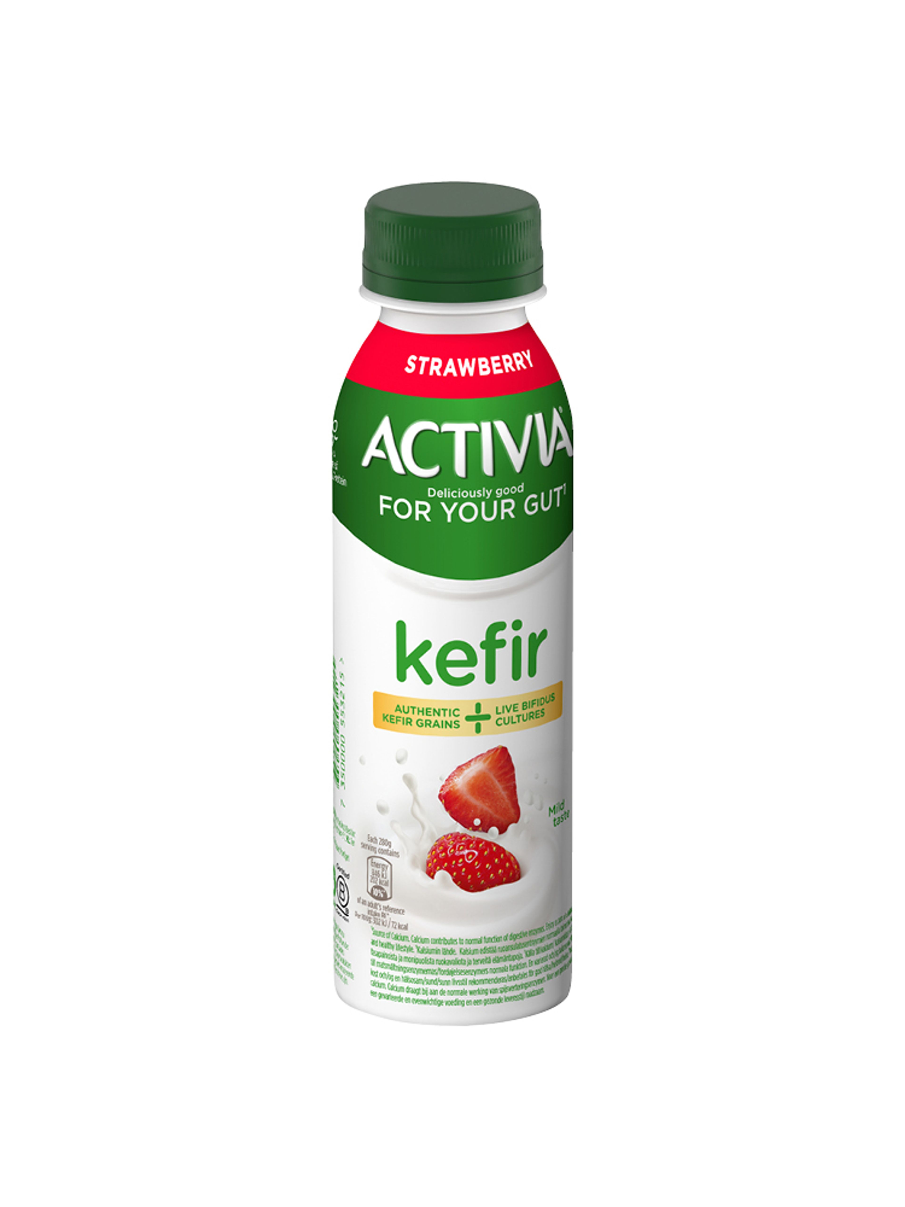 Produktbild som visar Kefir Jordgubb från Activia