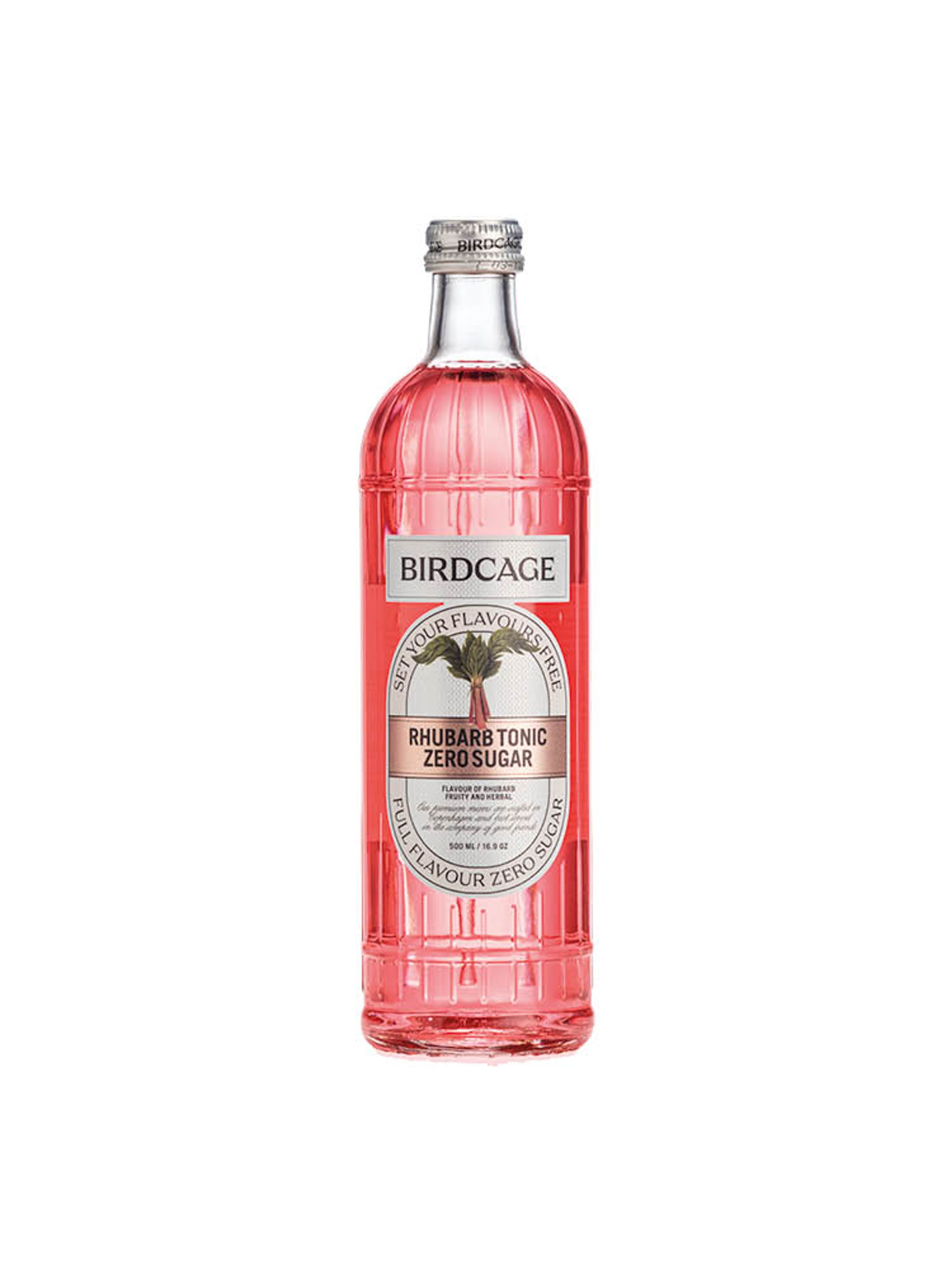 Produktbild som visar Tonic Zero sugar Rhubarb från Birdcage