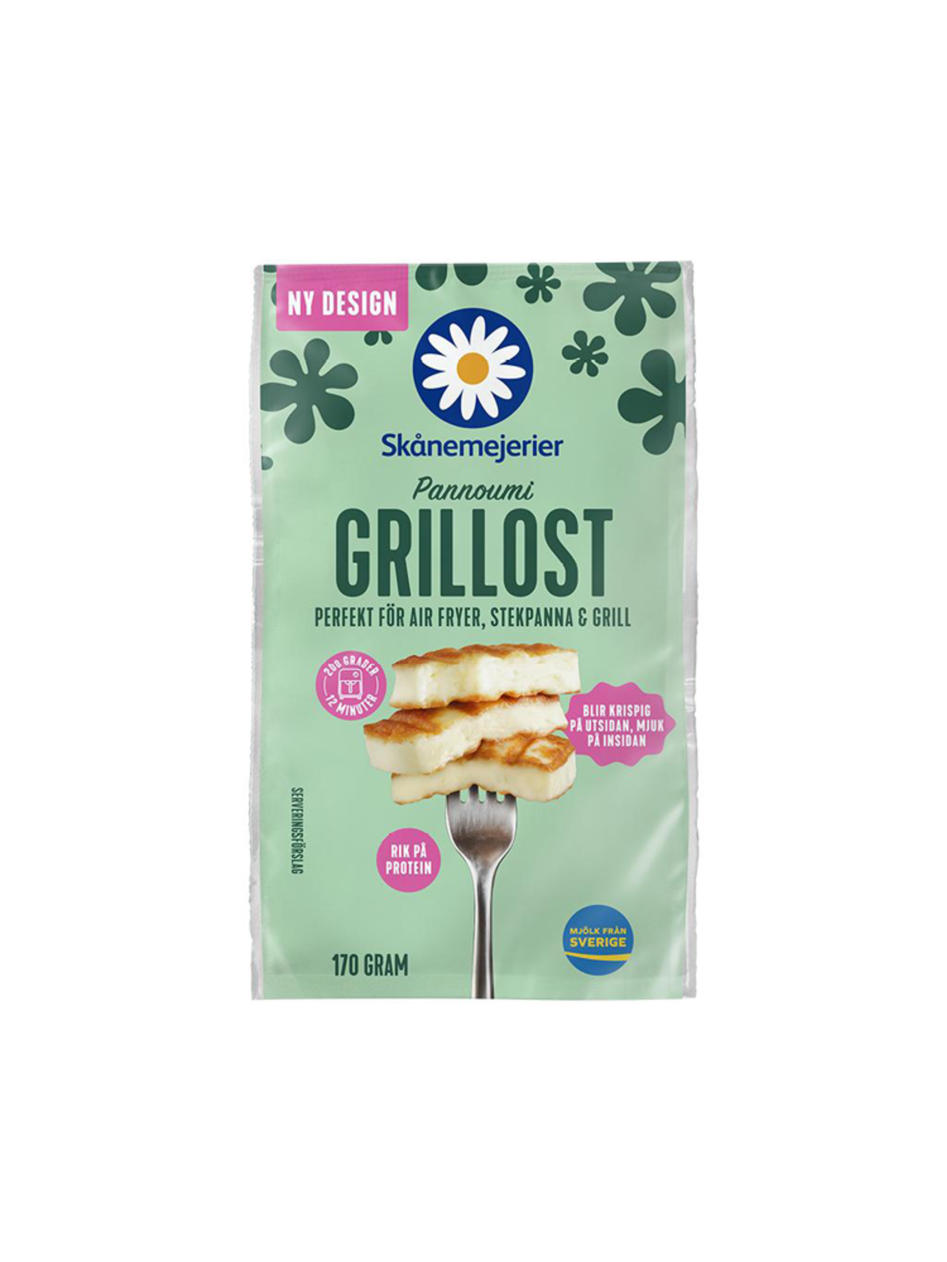 Produktbild som visar Grillost Pannoumi från Skånemejerier