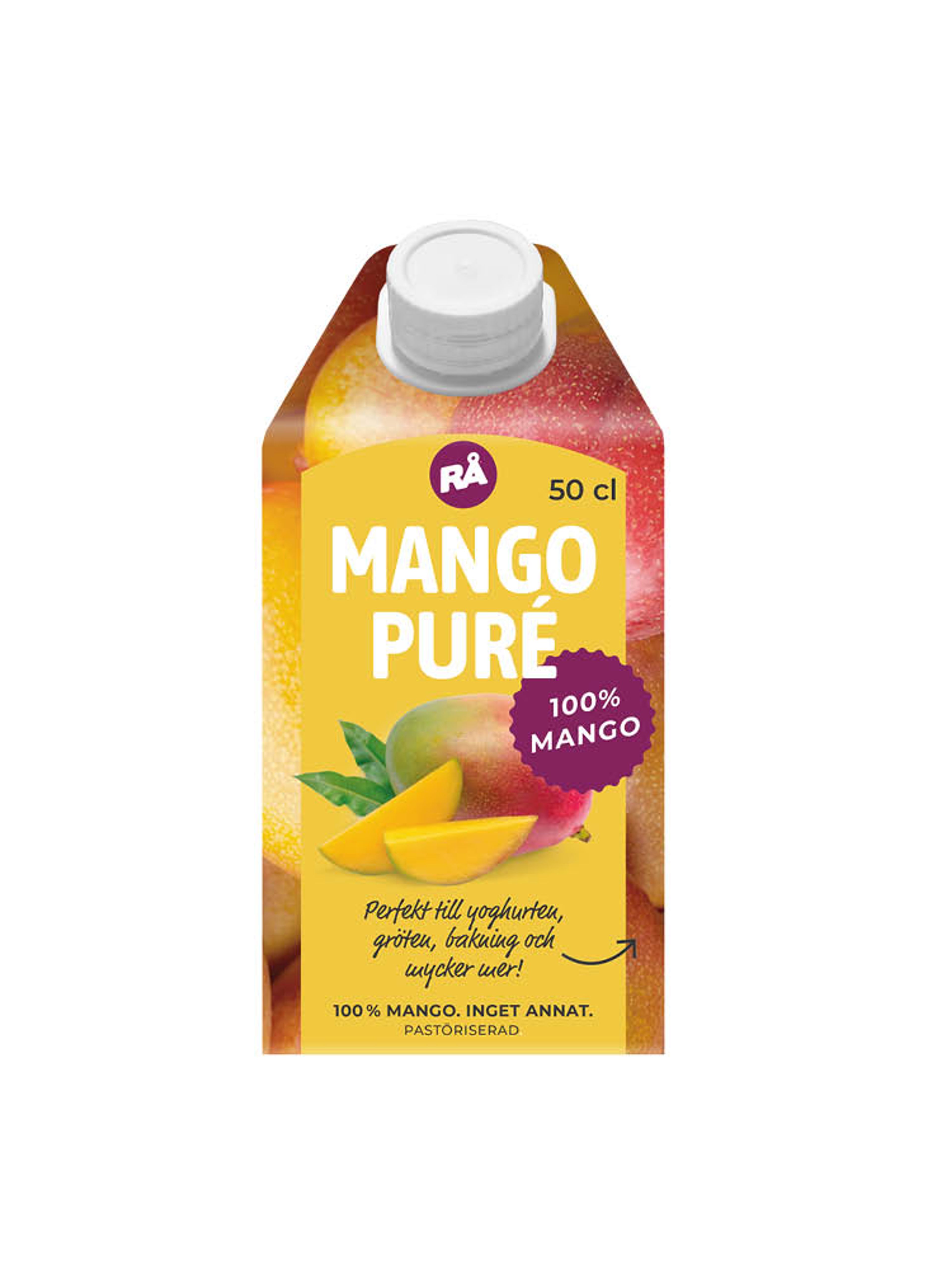 Produktbild som visar Puré Mango från RÅ