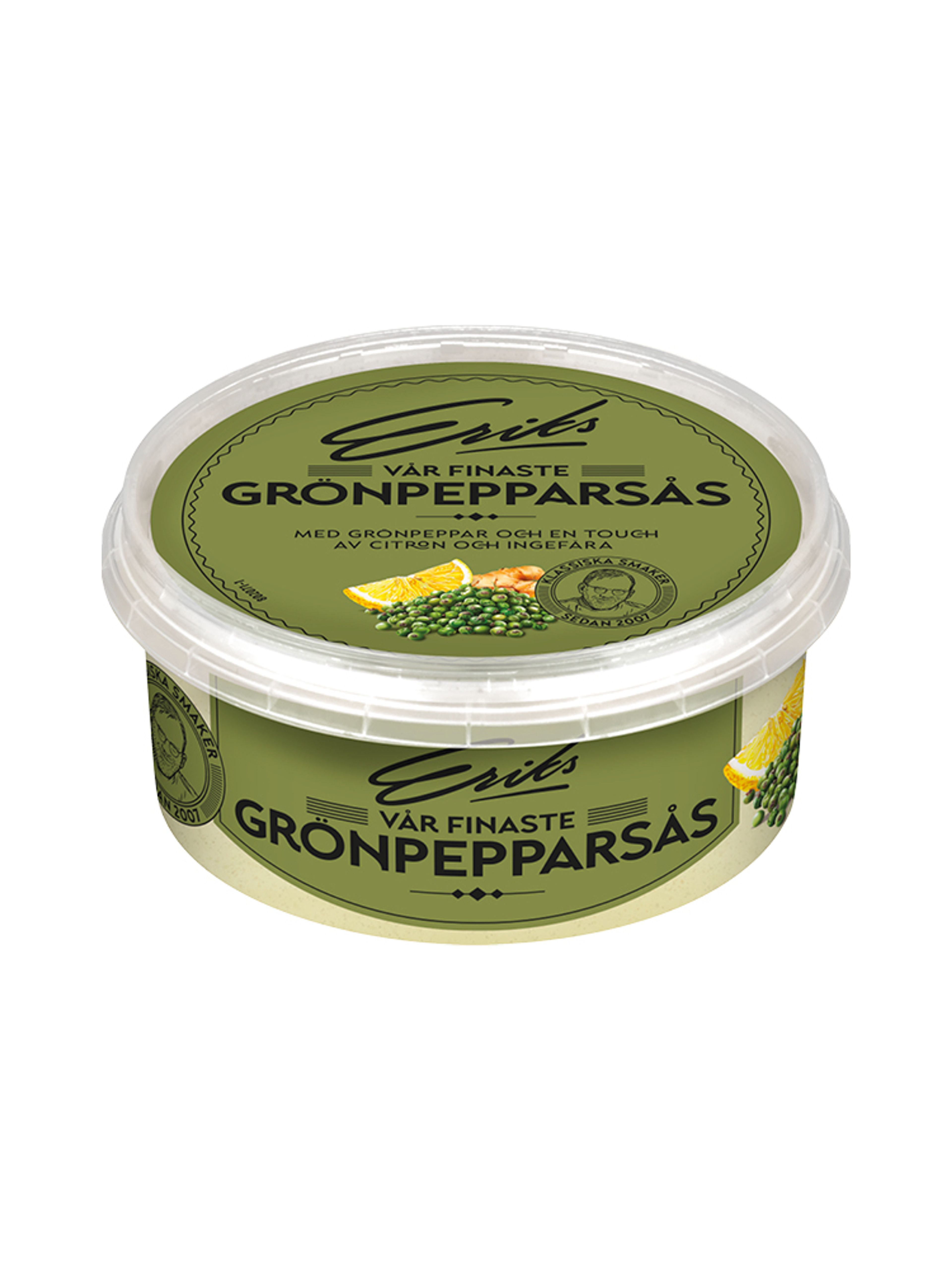 Produktbild som visar Eriks Grönpepparsås från Eriks såser