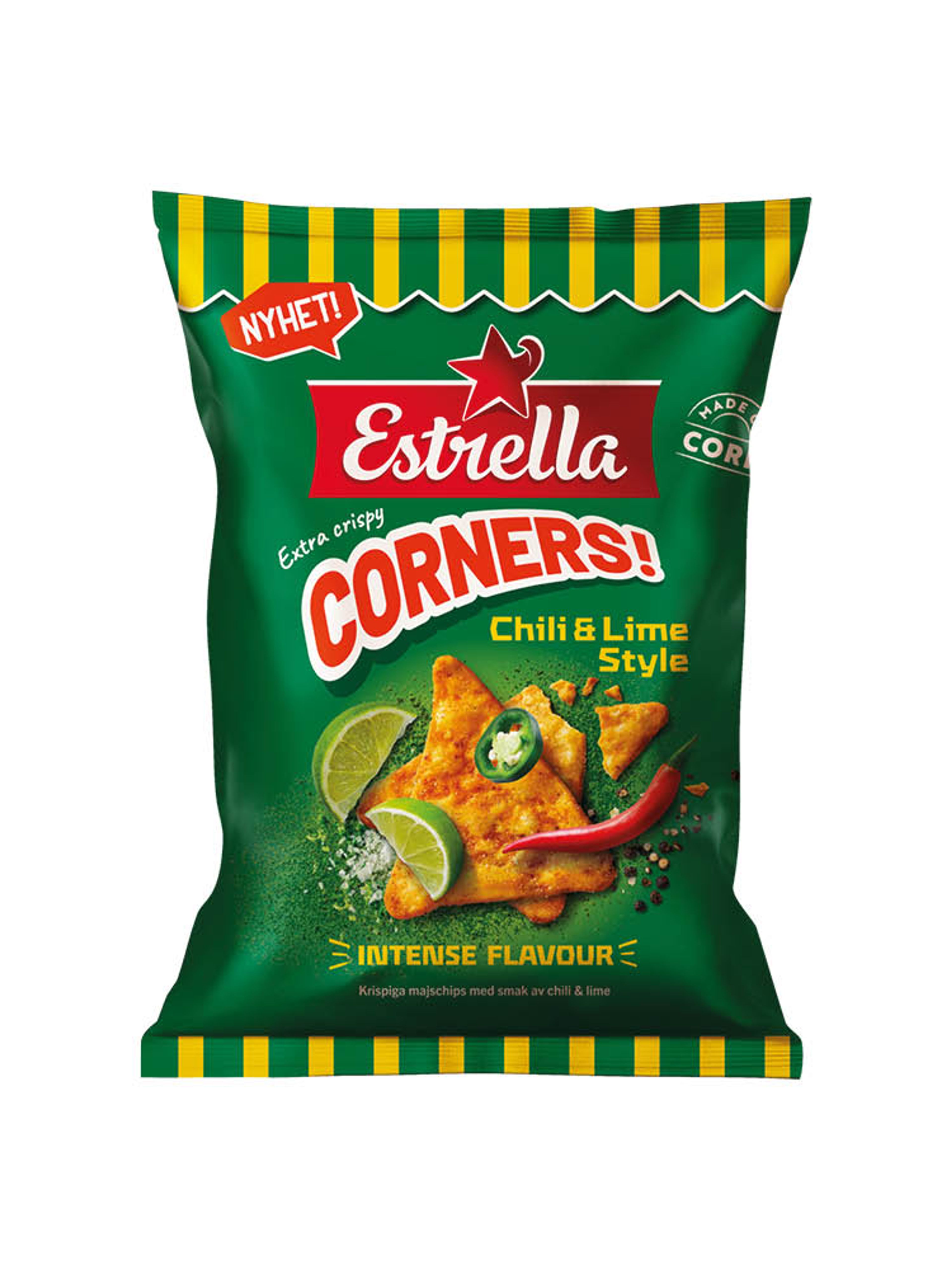 Produktbild som visar Corners Chili & Lime style från Estrella