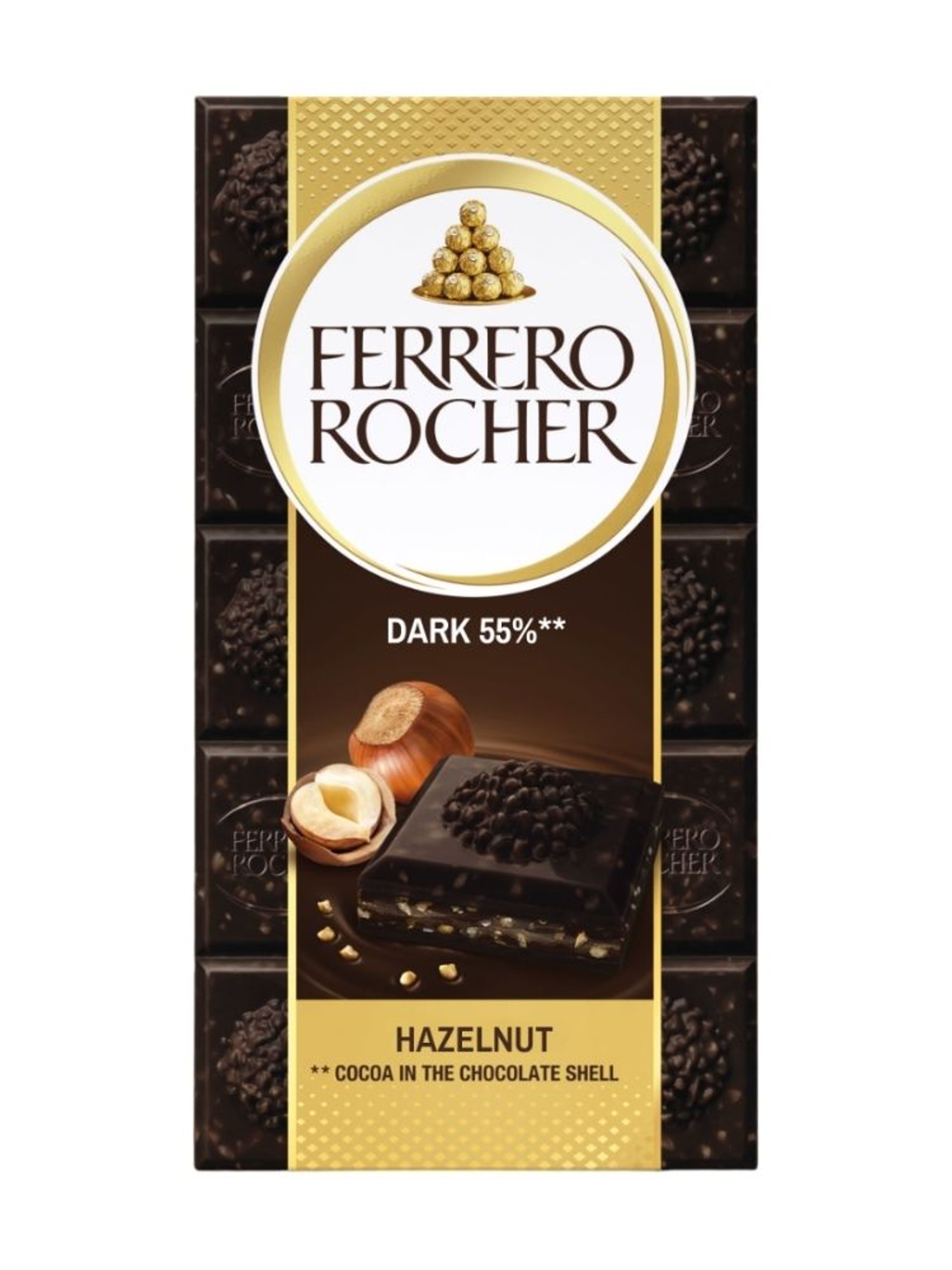 Produktbild som visar Rocher Tablet Dark från Ferrero Rocher